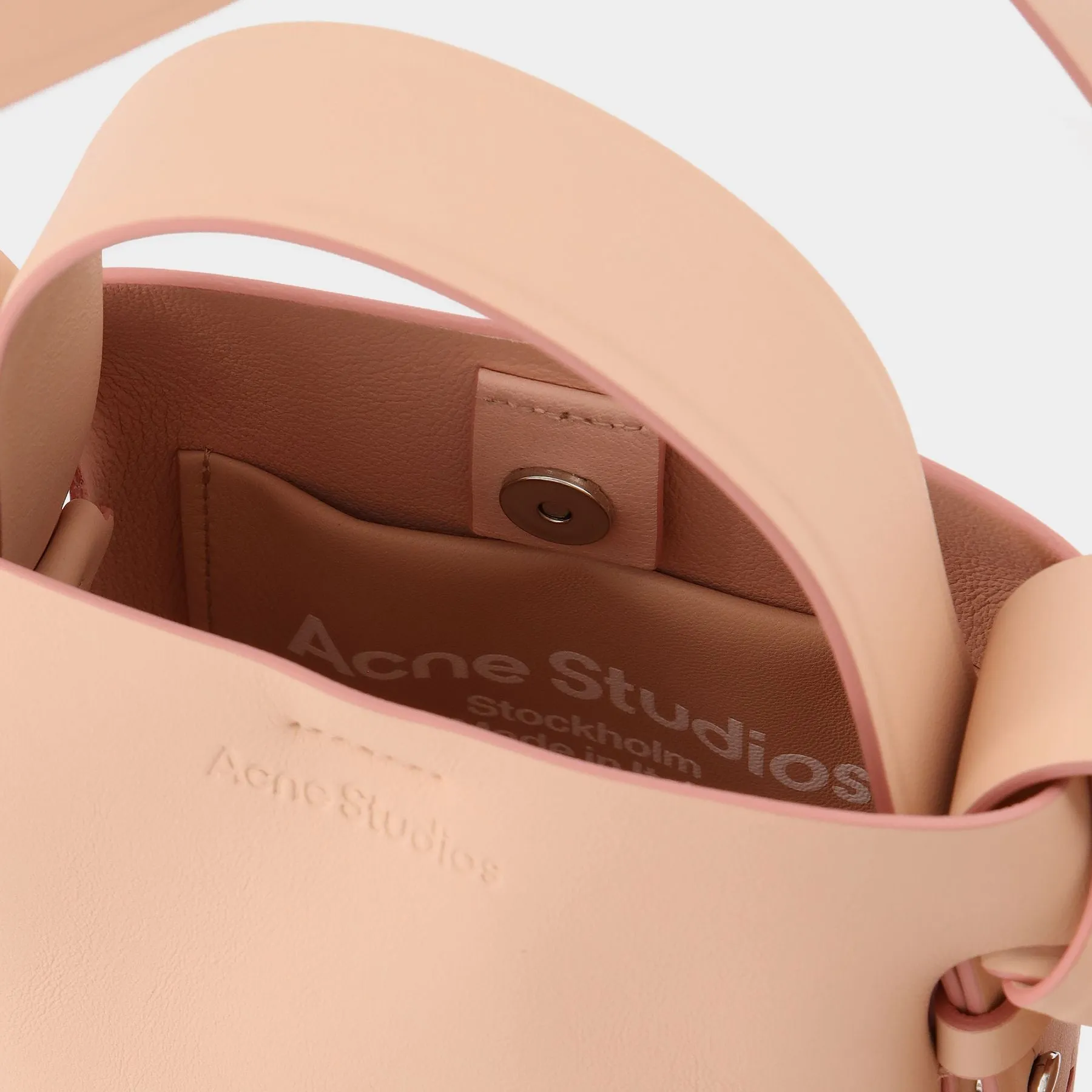 Acne Studios  Musebi Mini Tote Bag in Pink Leather