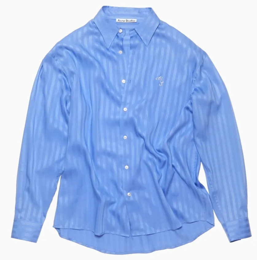 Acne Studios  |Stripes Long Sleeves Designers Shirts