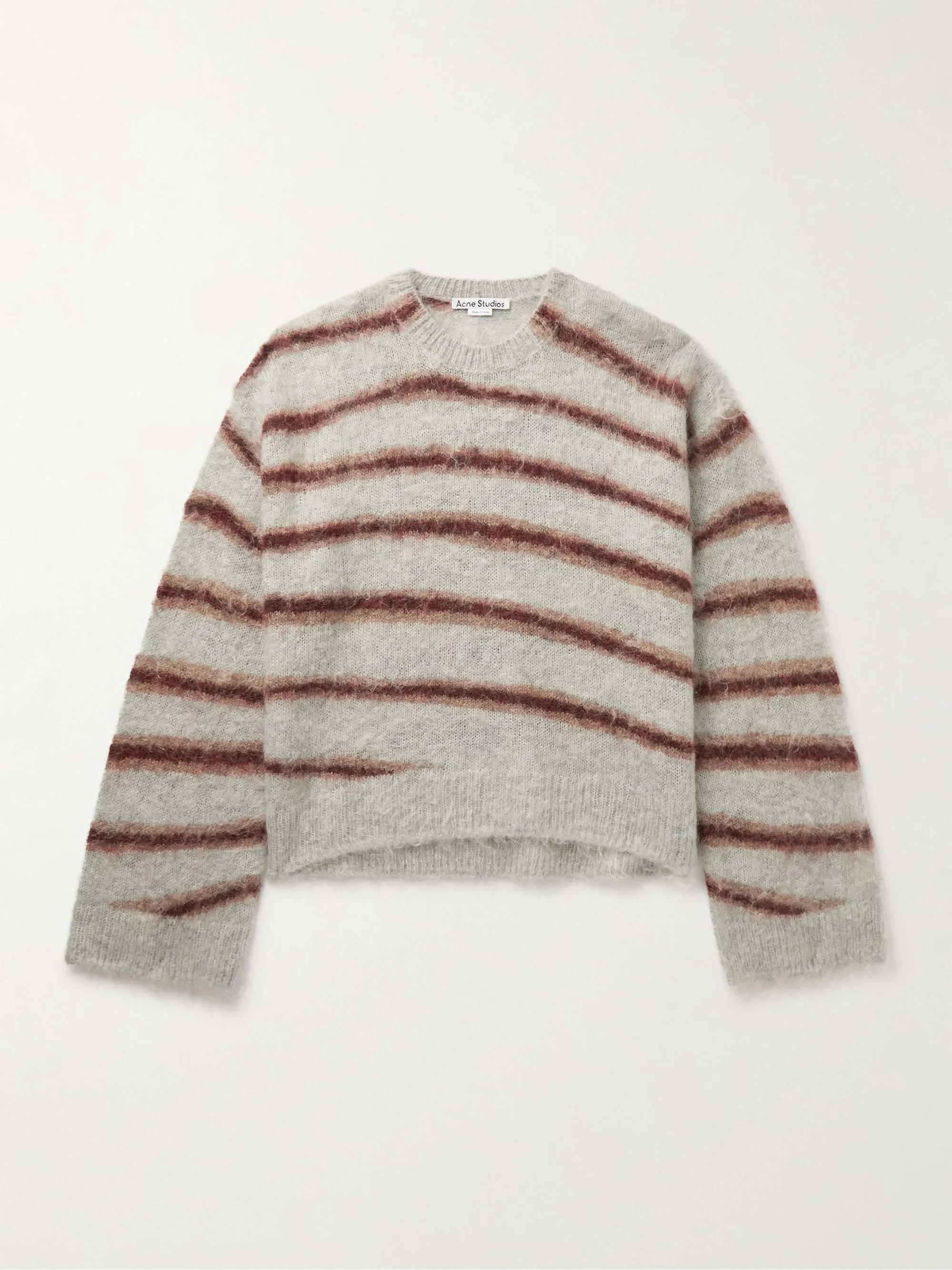 Acne Studios  |Stripes Long Sleeves Designers Sweaters