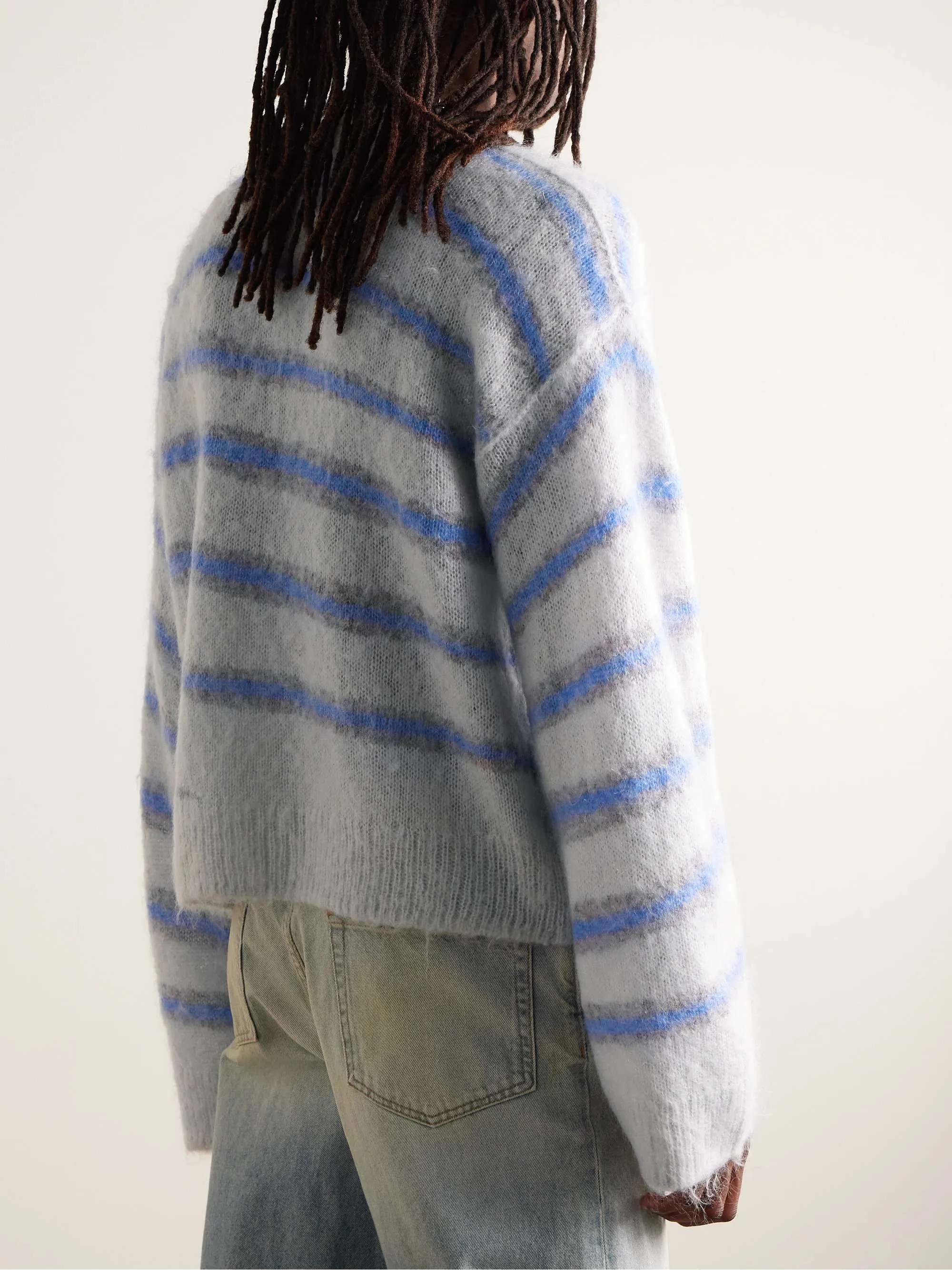 Acne Studios  |Stripes Long Sleeves Designers Sweaters