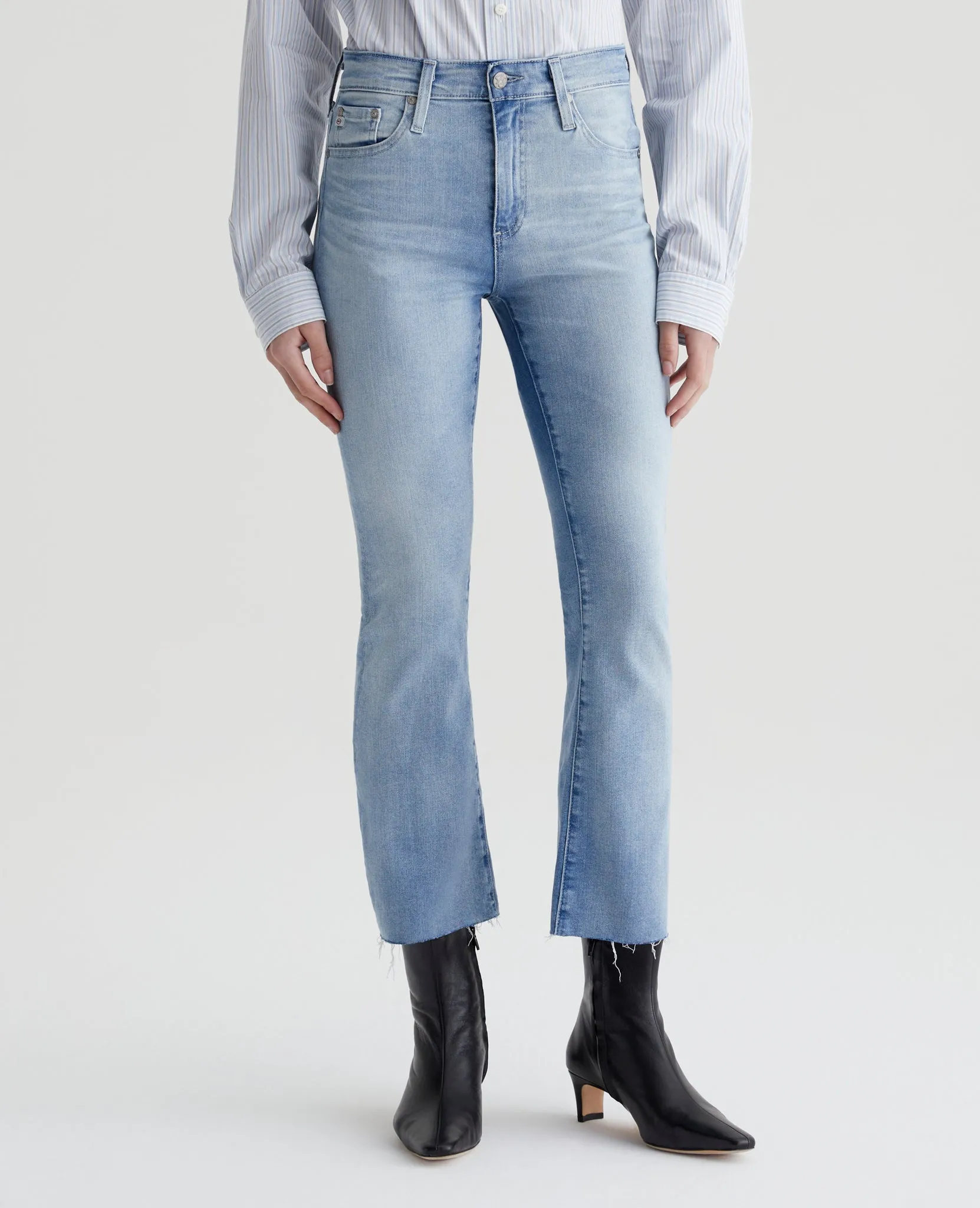 AG Jeans Farrah Boot Crop in 24 Years Looking Glass