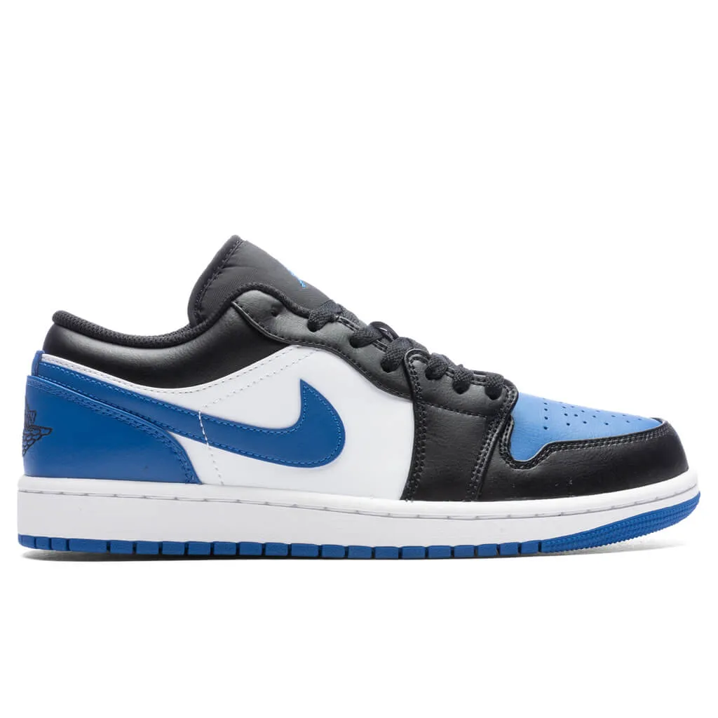 Air Jordan 1 Low - White/Royal Blue/Black