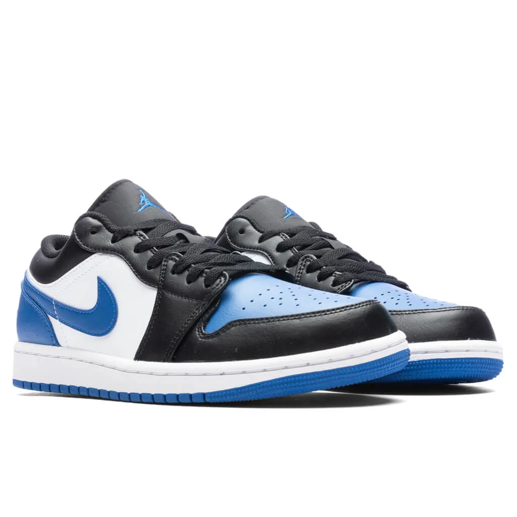 Air Jordan 1 Low - White/Royal Blue/Black