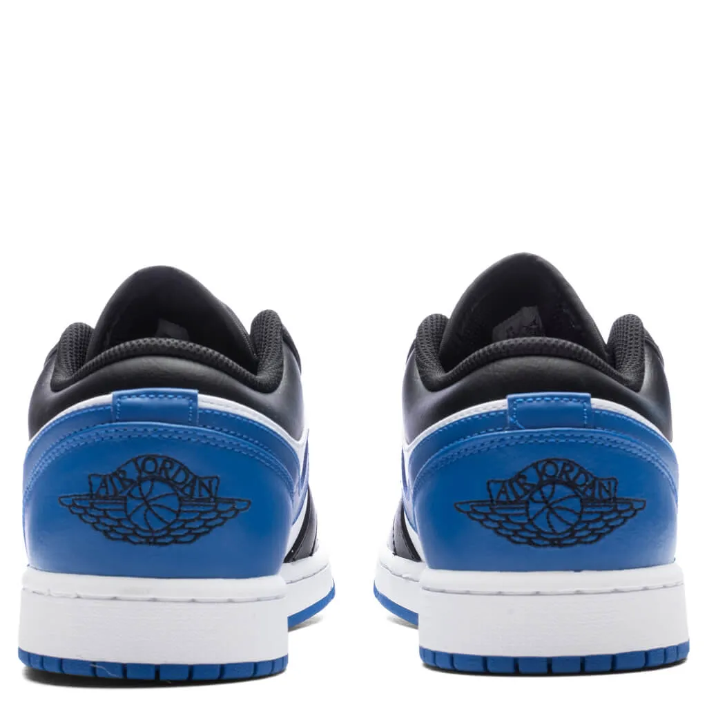 Air Jordan 1 Low - White/Royal Blue/Black