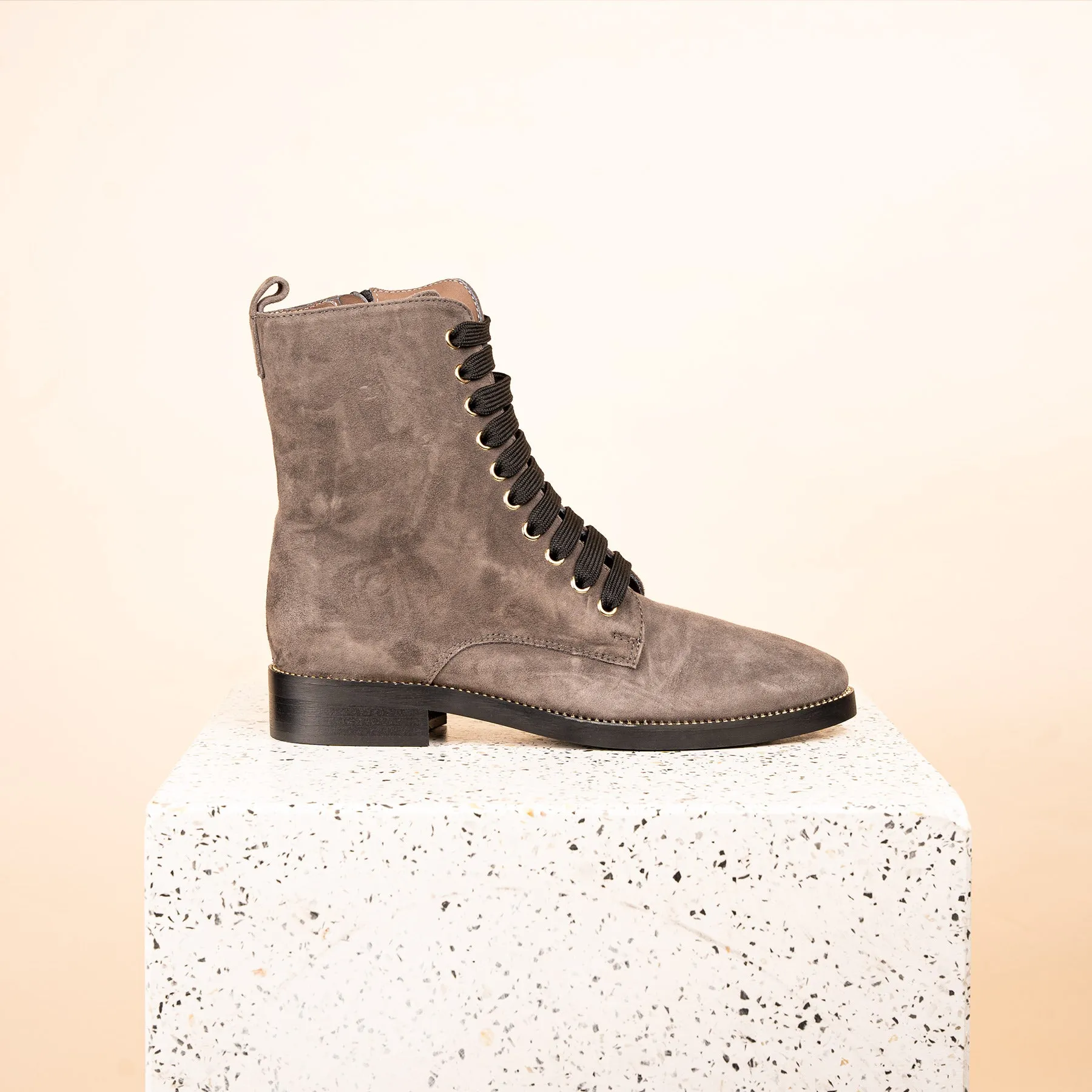 Asti - Gray Suede SAMPLE SALE - FINAL SALE