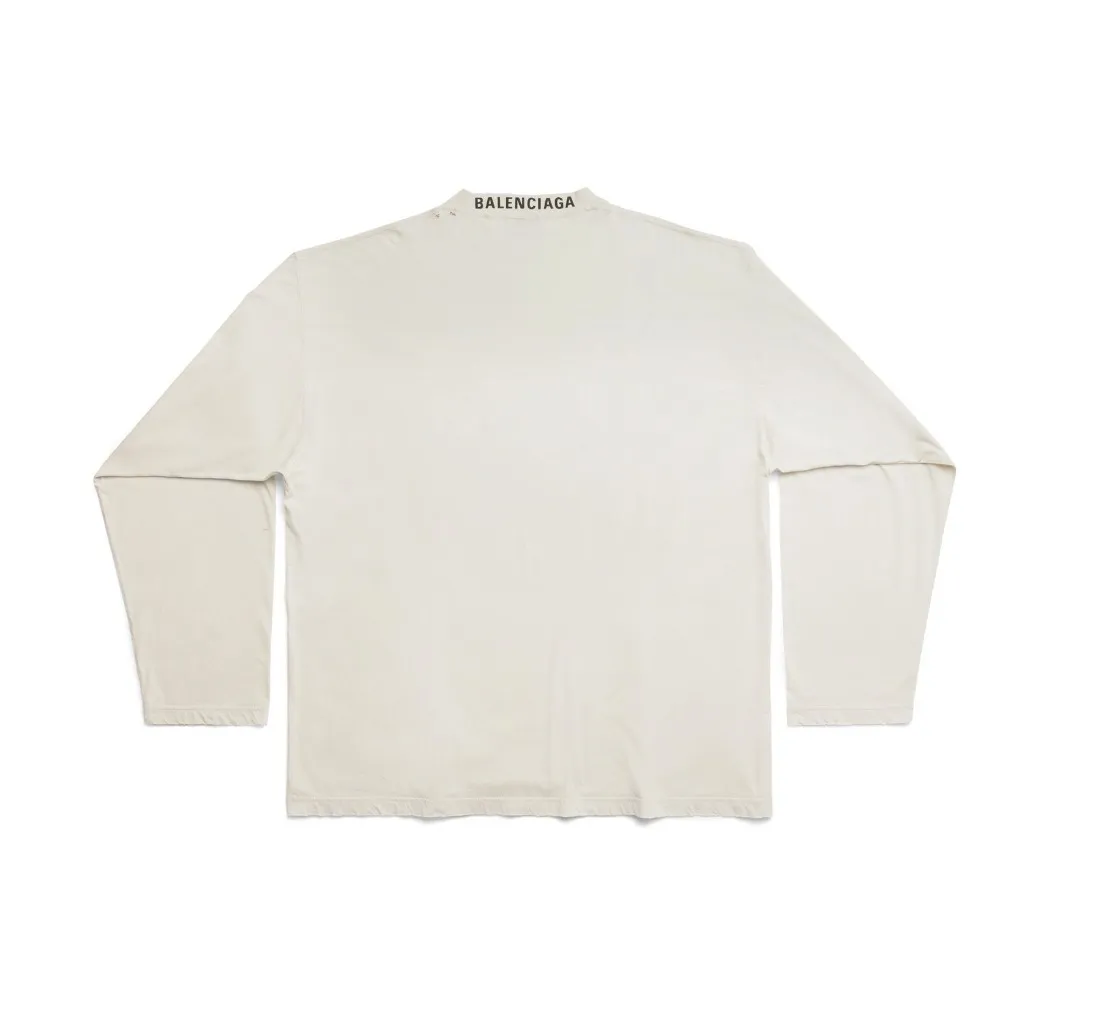 BALENCIAGA  |Crew Neck Pullovers Unisex Street Style Collaboration