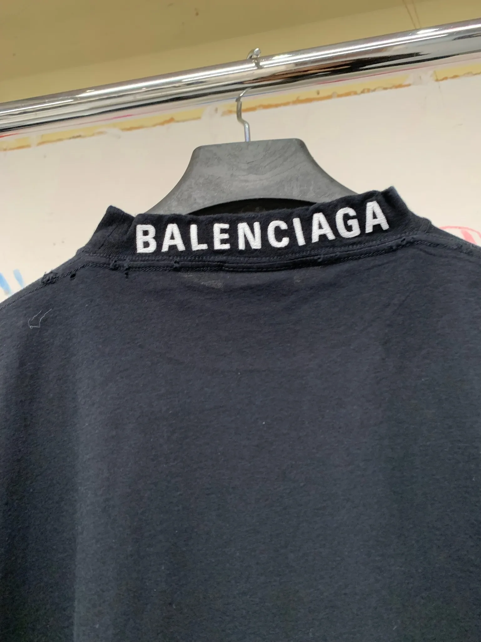 BALENCIAGA  |Crew Neck Pullovers Unisex Street Style Collaboration