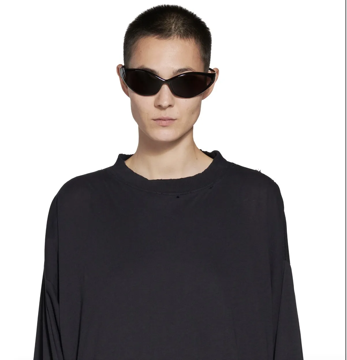 BALENCIAGA  |Crew Neck Pullovers Unisex Street Style Collaboration