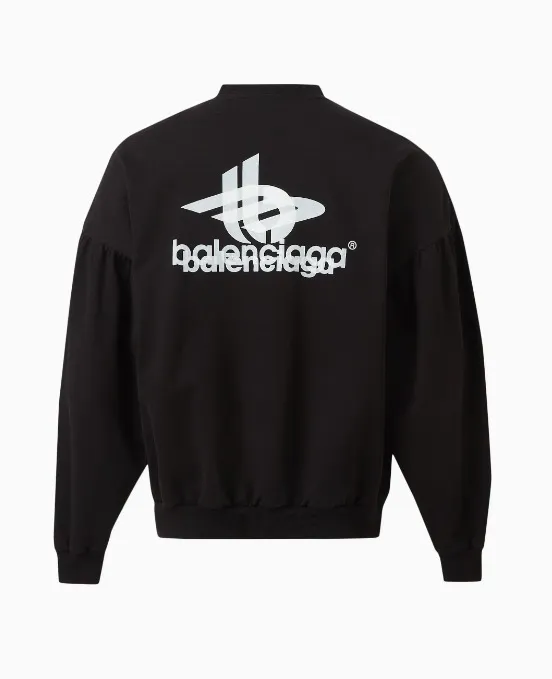 BALENCIAGA  |Crew Neck Pullovers Unisex Street Style Long Sleeves Plain