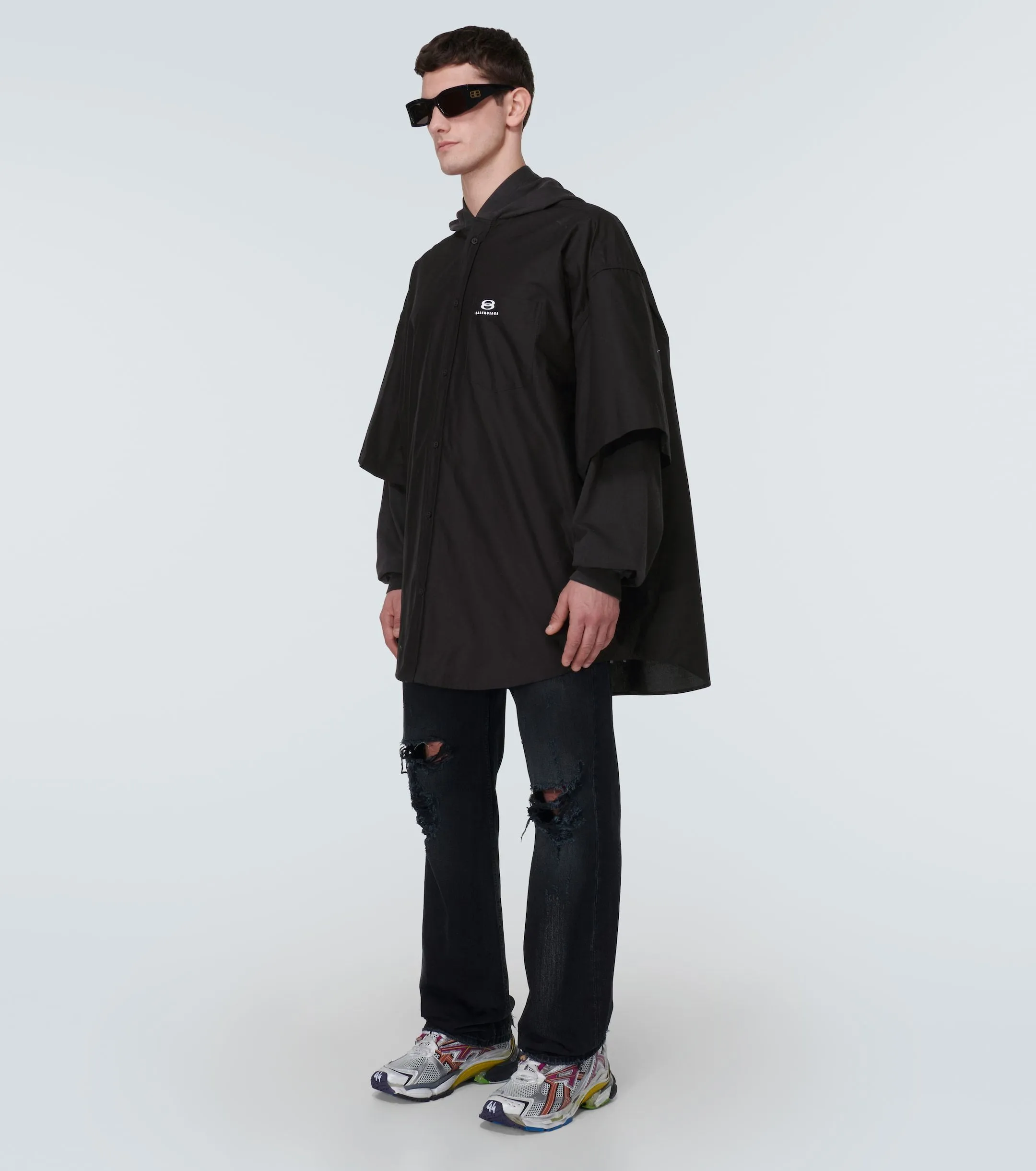 BALENCIAGA  |Pullovers Unisex Blended Fabrics Street Style Long Sleeves