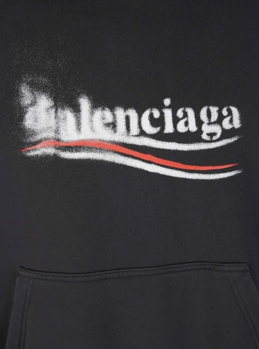 BALENCIAGA  |Pullovers Unisex Street Style Long Sleeves Plain Cotton