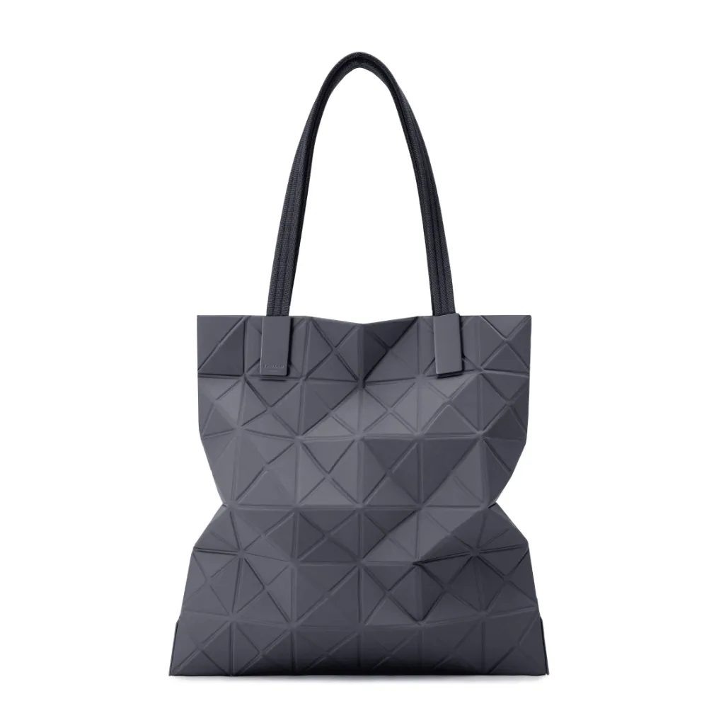 BAO BAO ISSEY MIYAKE TRACK TOTE BAG 6x6 Checkered pattern