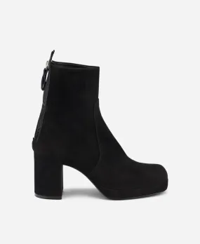 BETTY Velour ankle boot