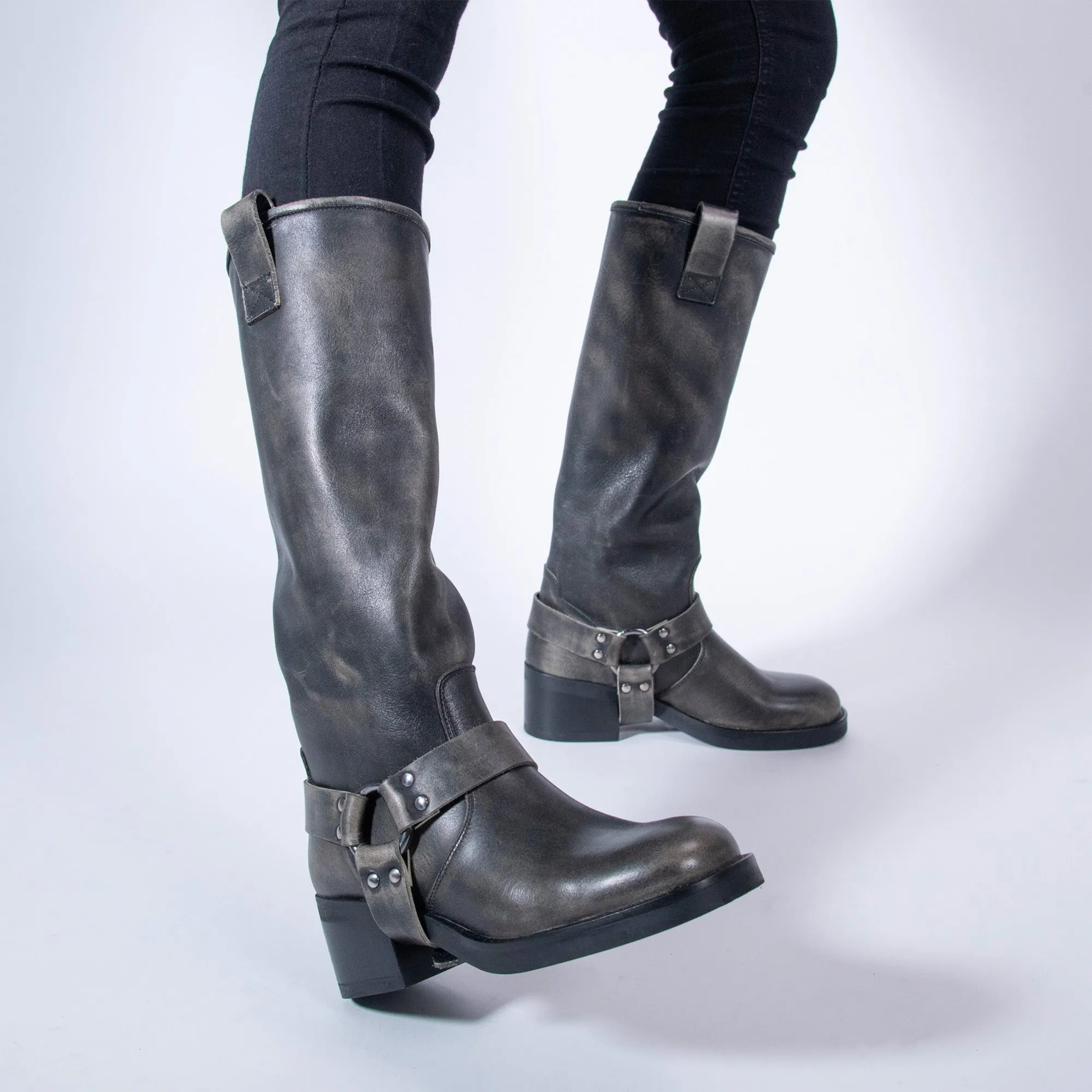 Biker boot black