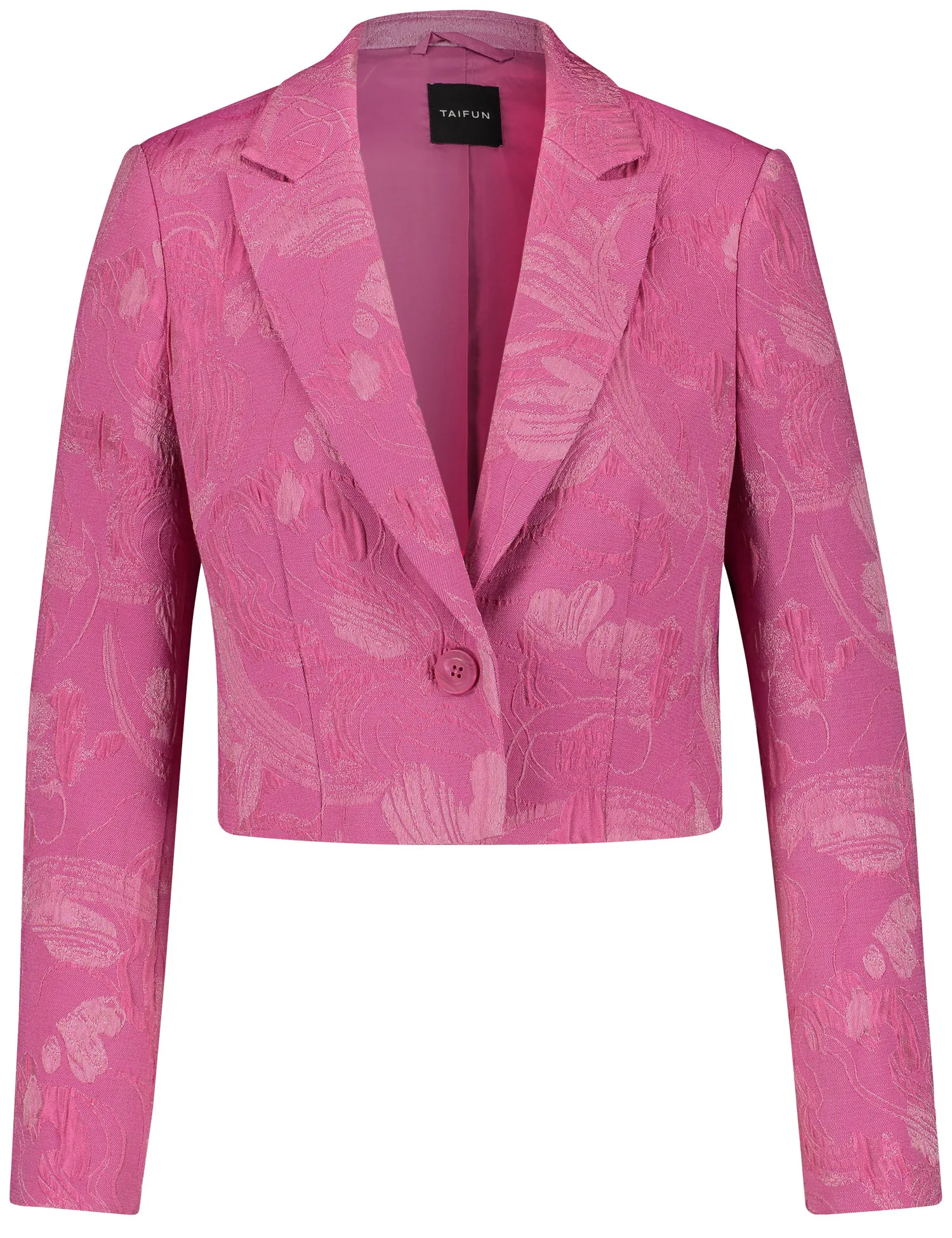 Bolero blazer made of jacquard fabric