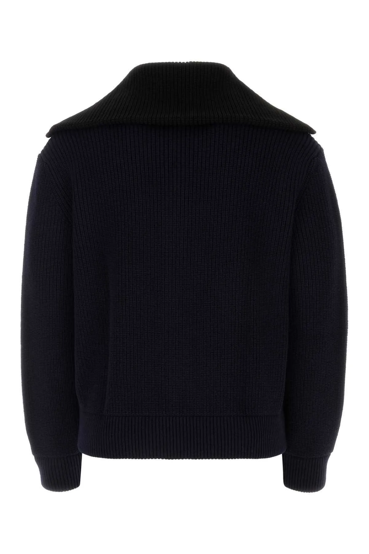 BOTTEGA VENETA  |Heavy wool ribbed cardigan