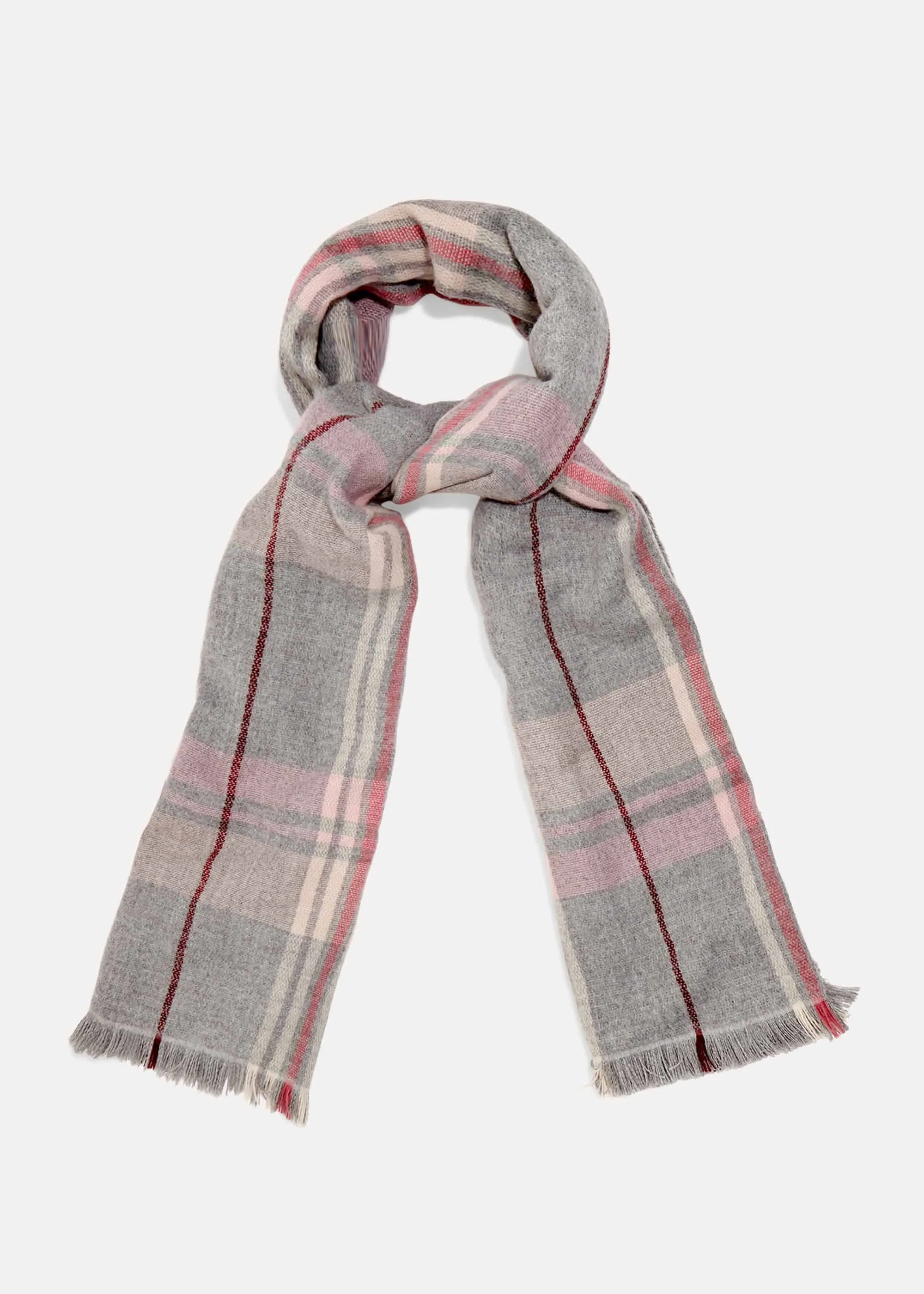 Candence Check Scarf