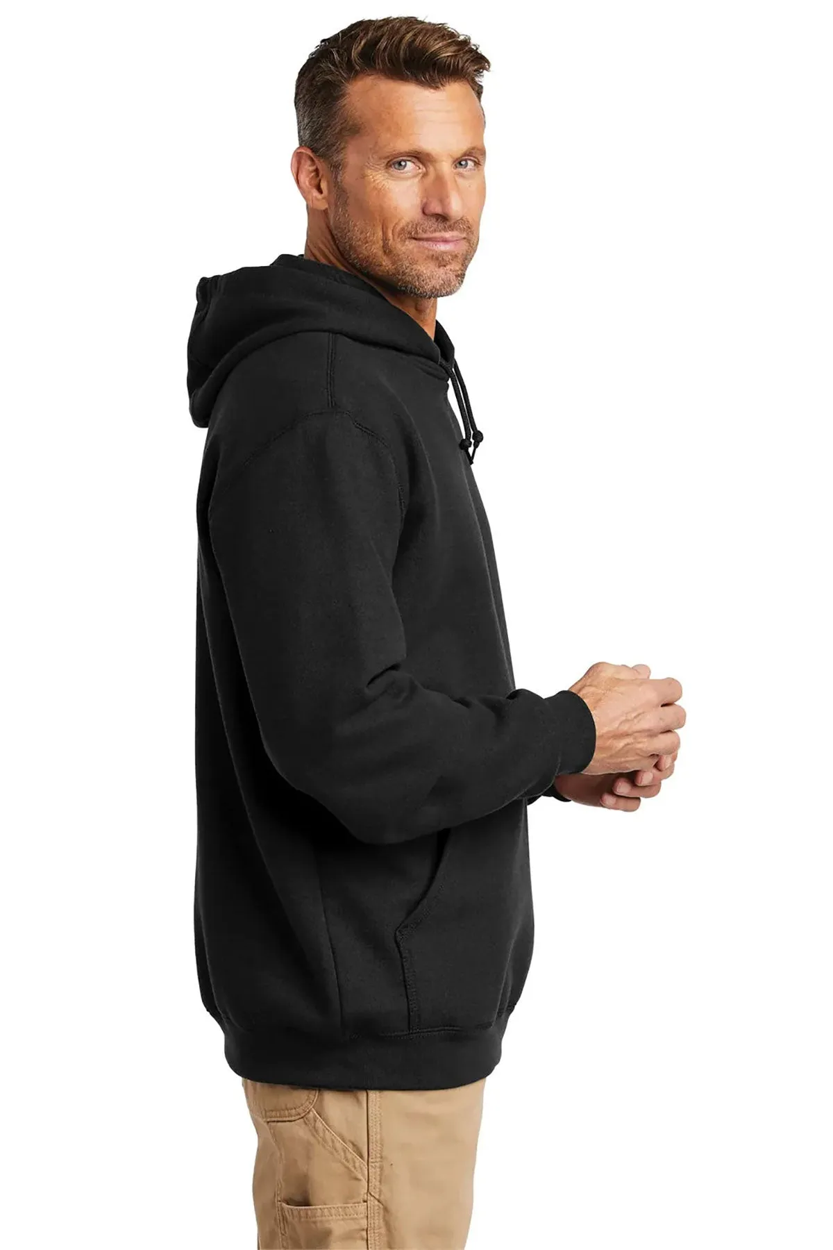 Carhartt Midweight Hoodie, Black [Brown's Heavy Equipment, Inc.]