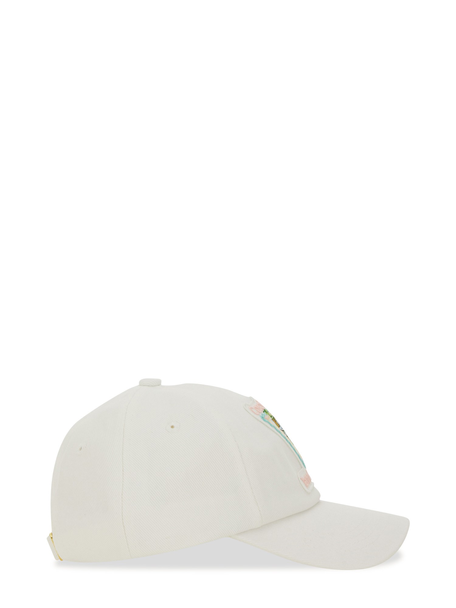 CASABLANCA    COTTON LOGO PATCH BASEBALL CAP