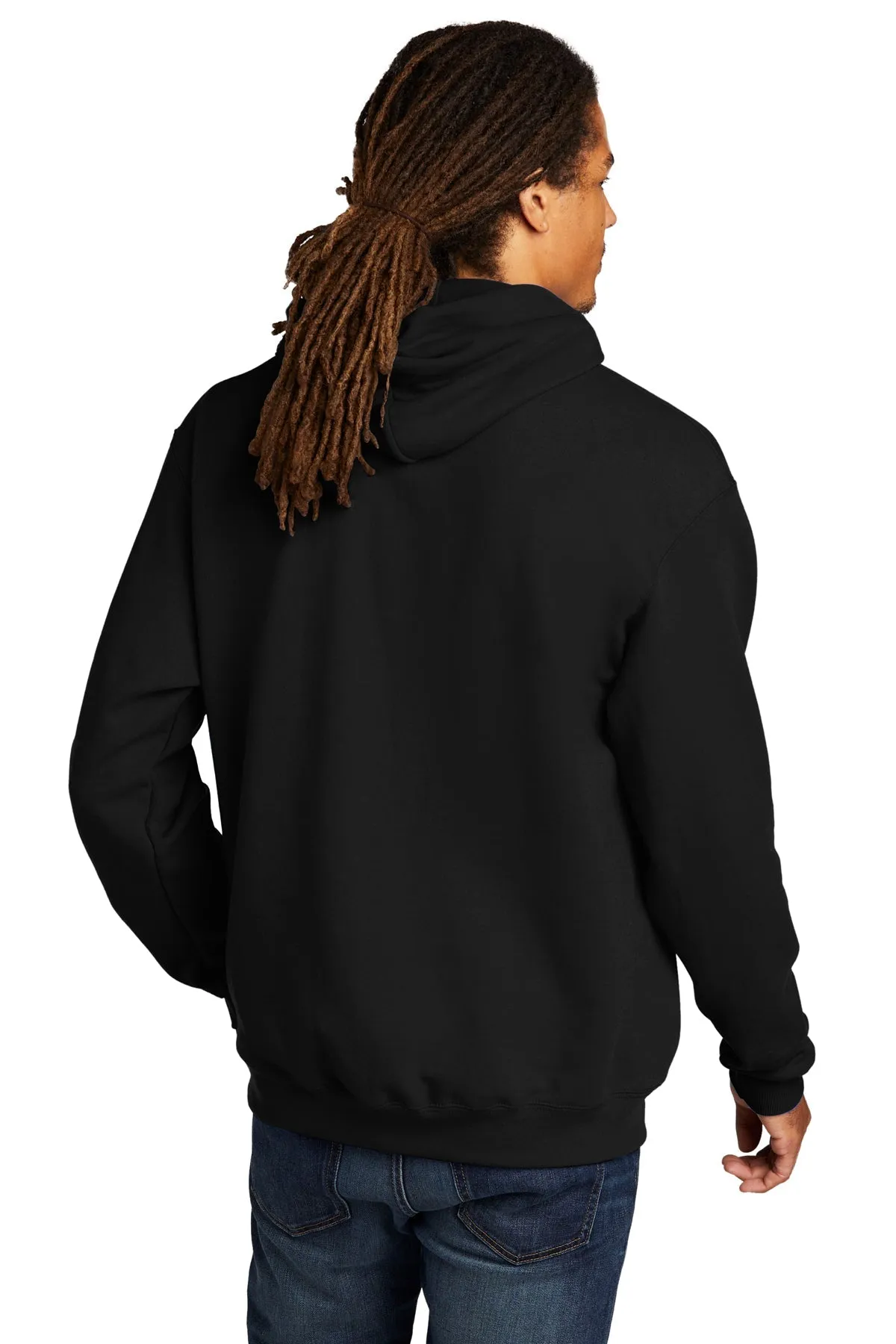 Champion Eco Fleece Pullover Hoodie, Black