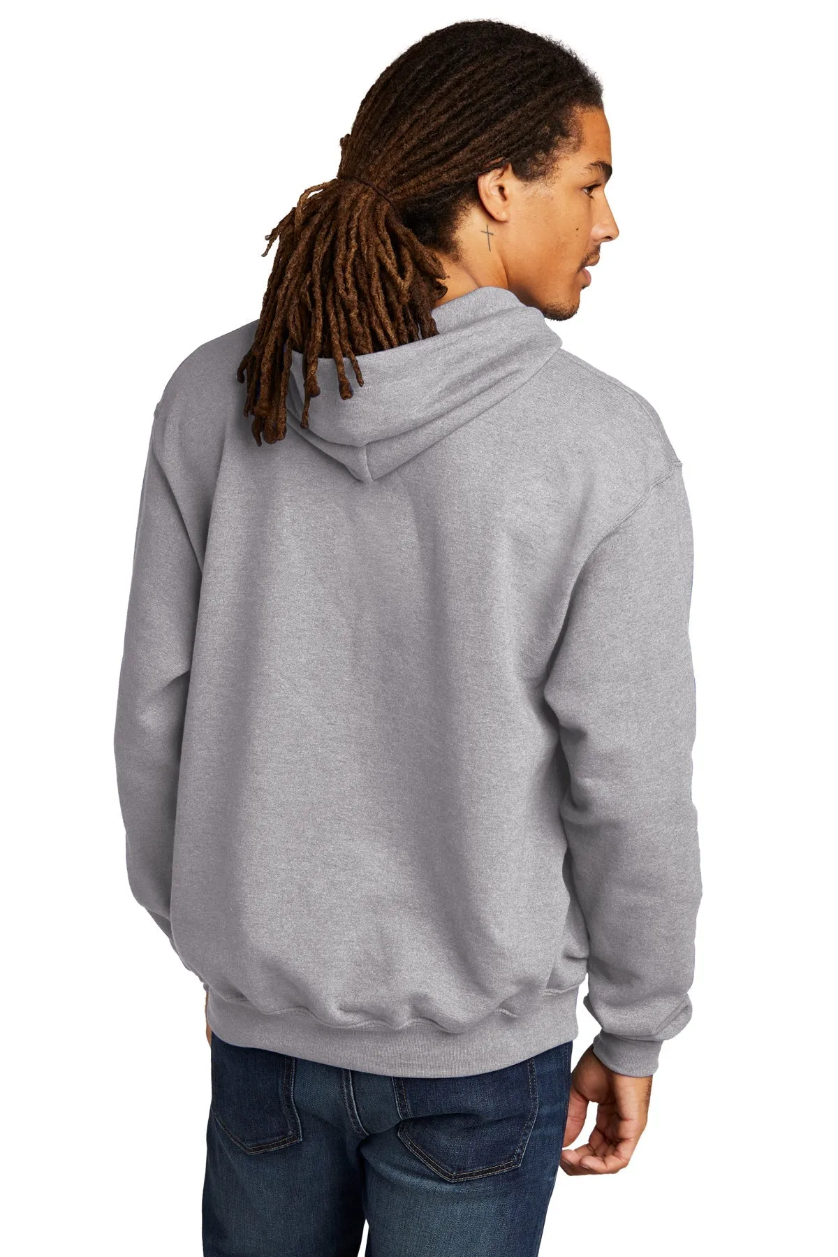 Champion Eco Fleece Pullover Hoodie, Light Steel