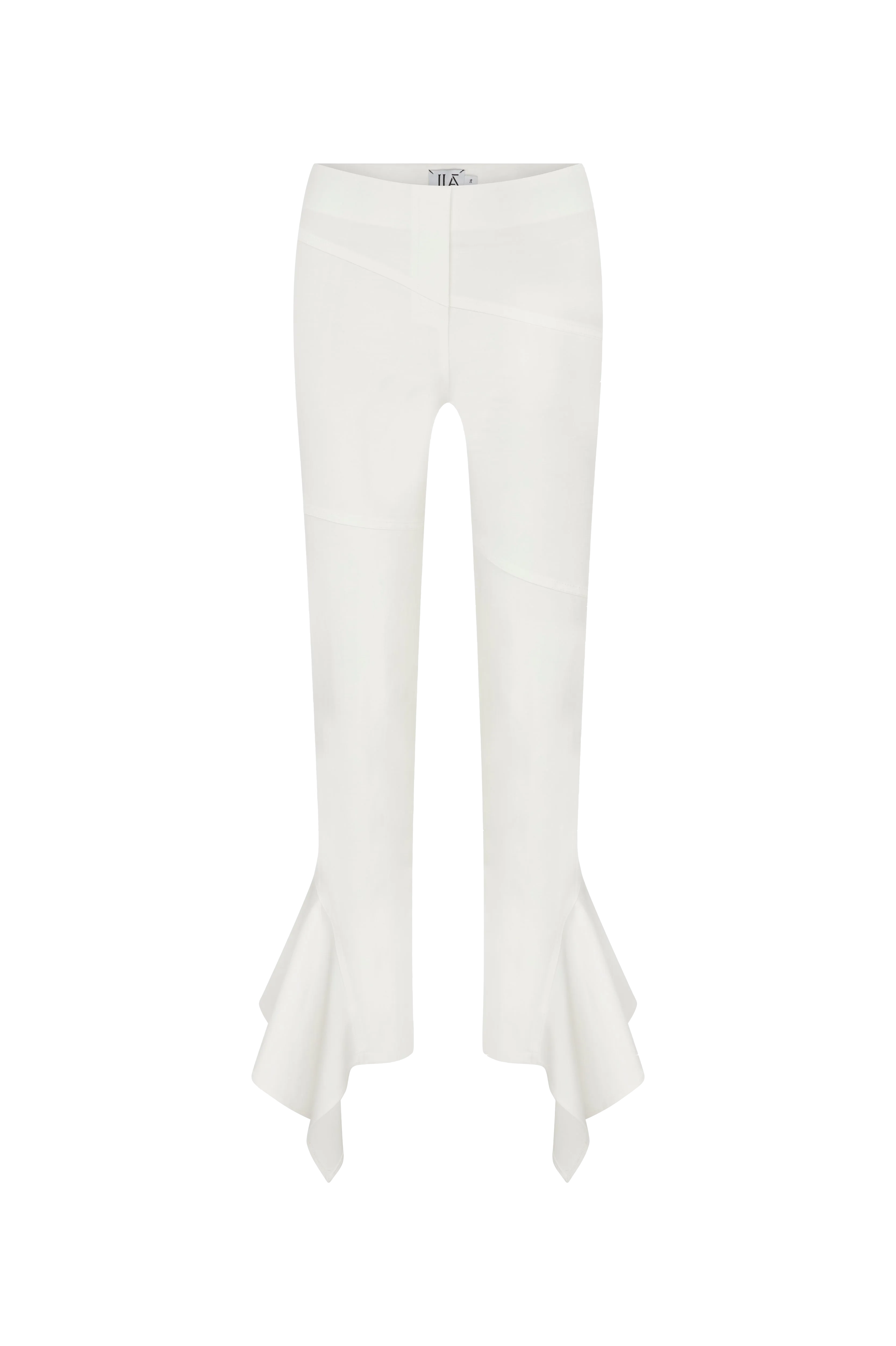 Charvi - Trousers With Stitching And Ruffles