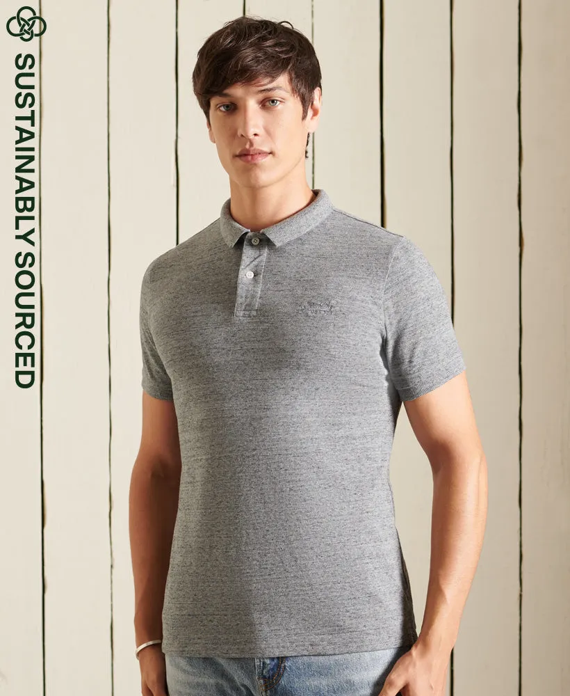 Classic Pique Polo | Flint Steel Grit