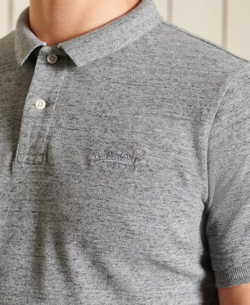 Classic Pique Polo | Flint Steel Grit