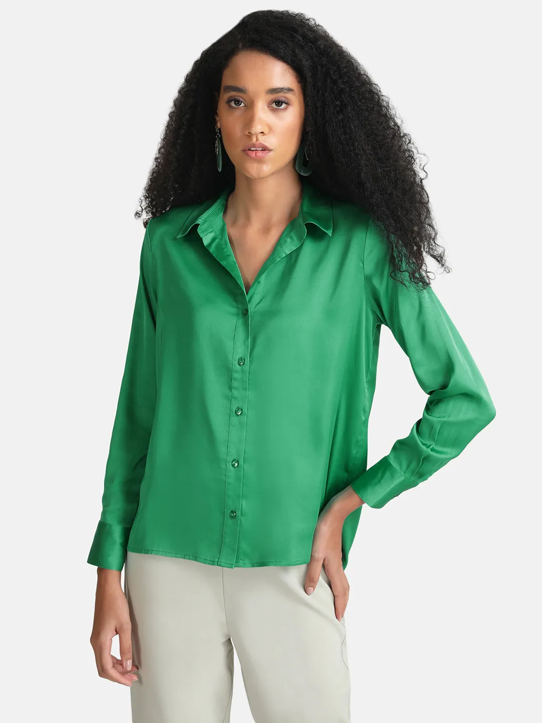 Classic Satin Loose Shirt