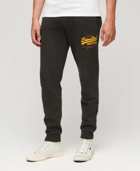 Classic Vintage Logo Heritage Joggers | Washed Black