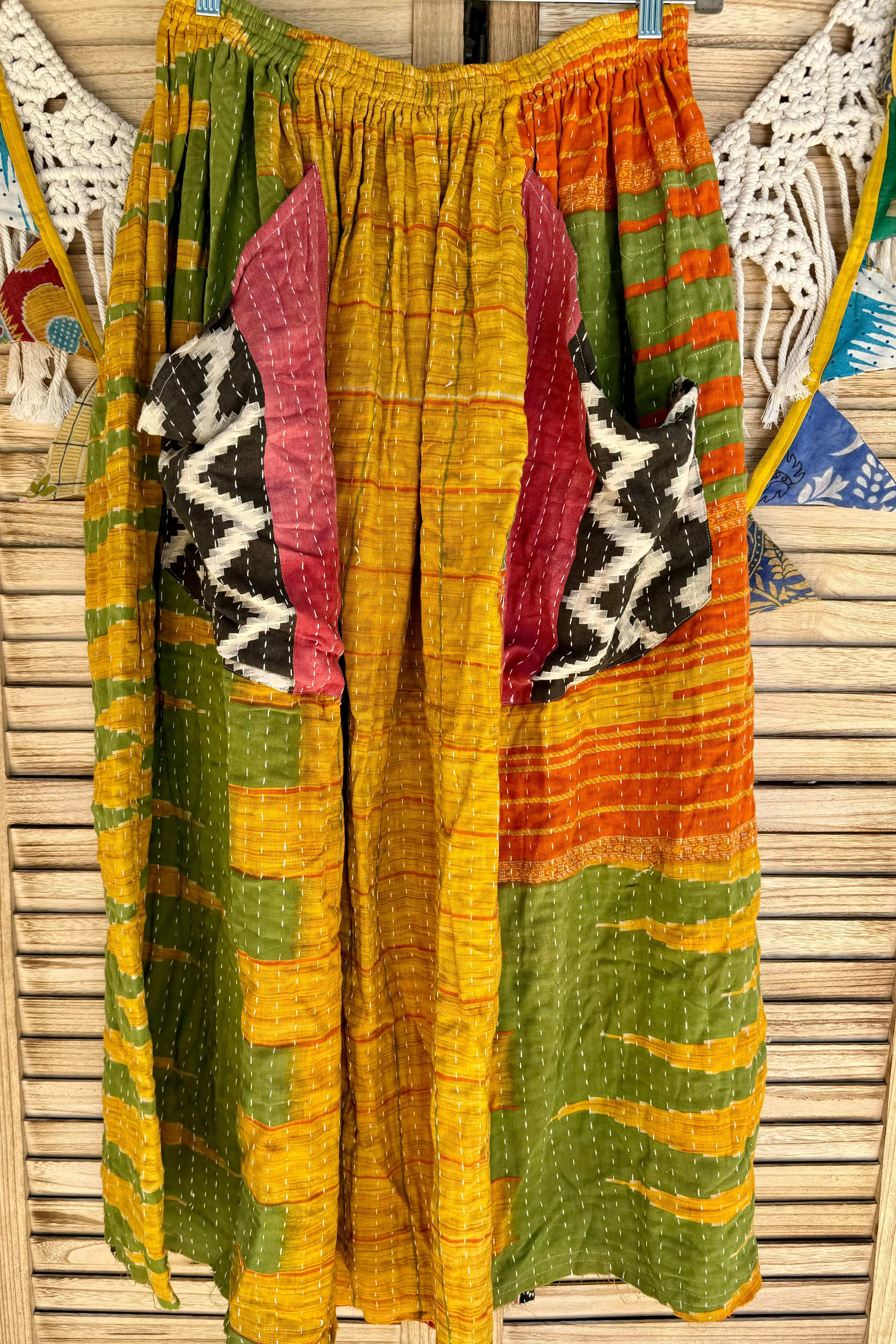 Combo 2 - Ever After Kantha Maxi Skirt