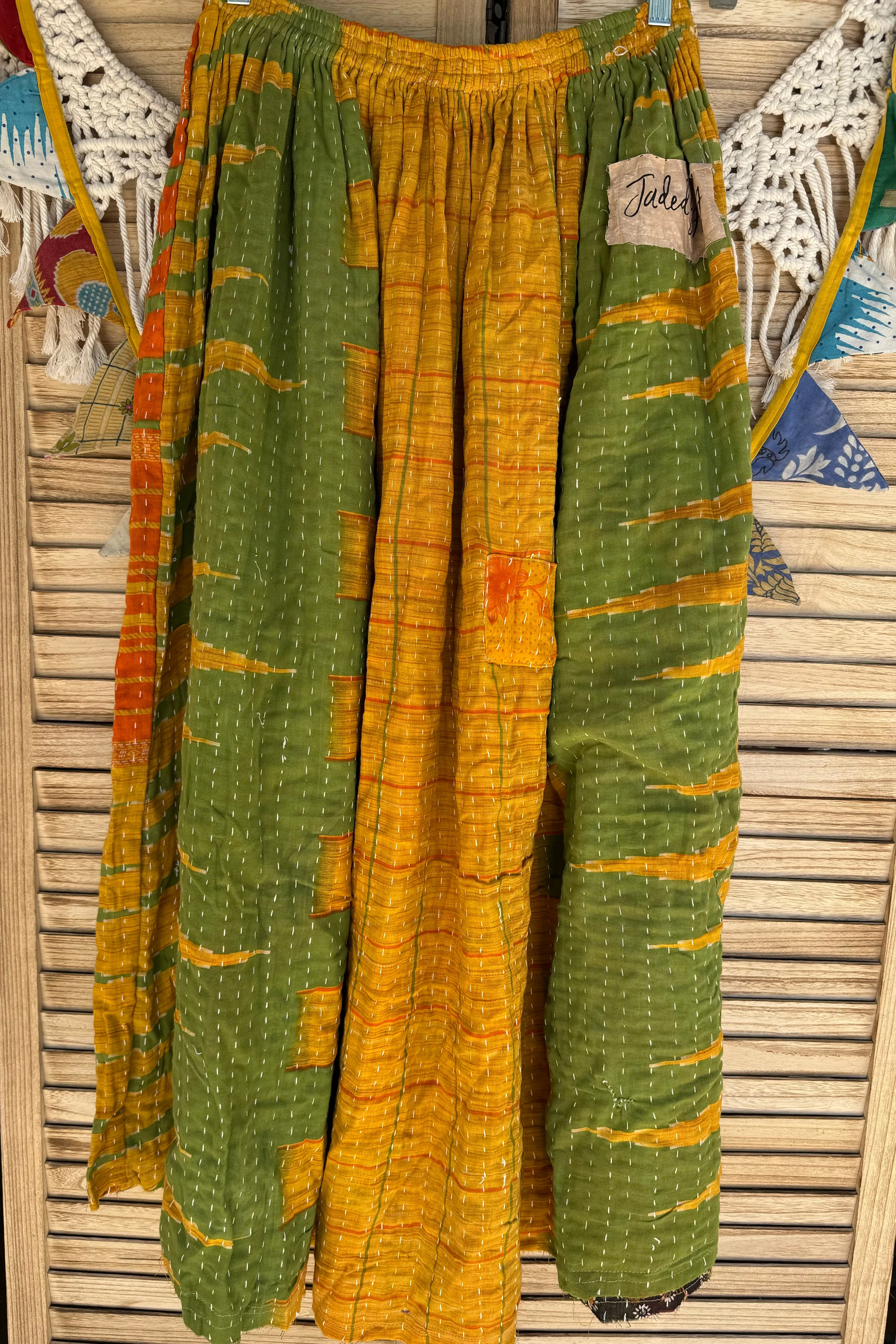 Combo 2 - Ever After Kantha Maxi Skirt