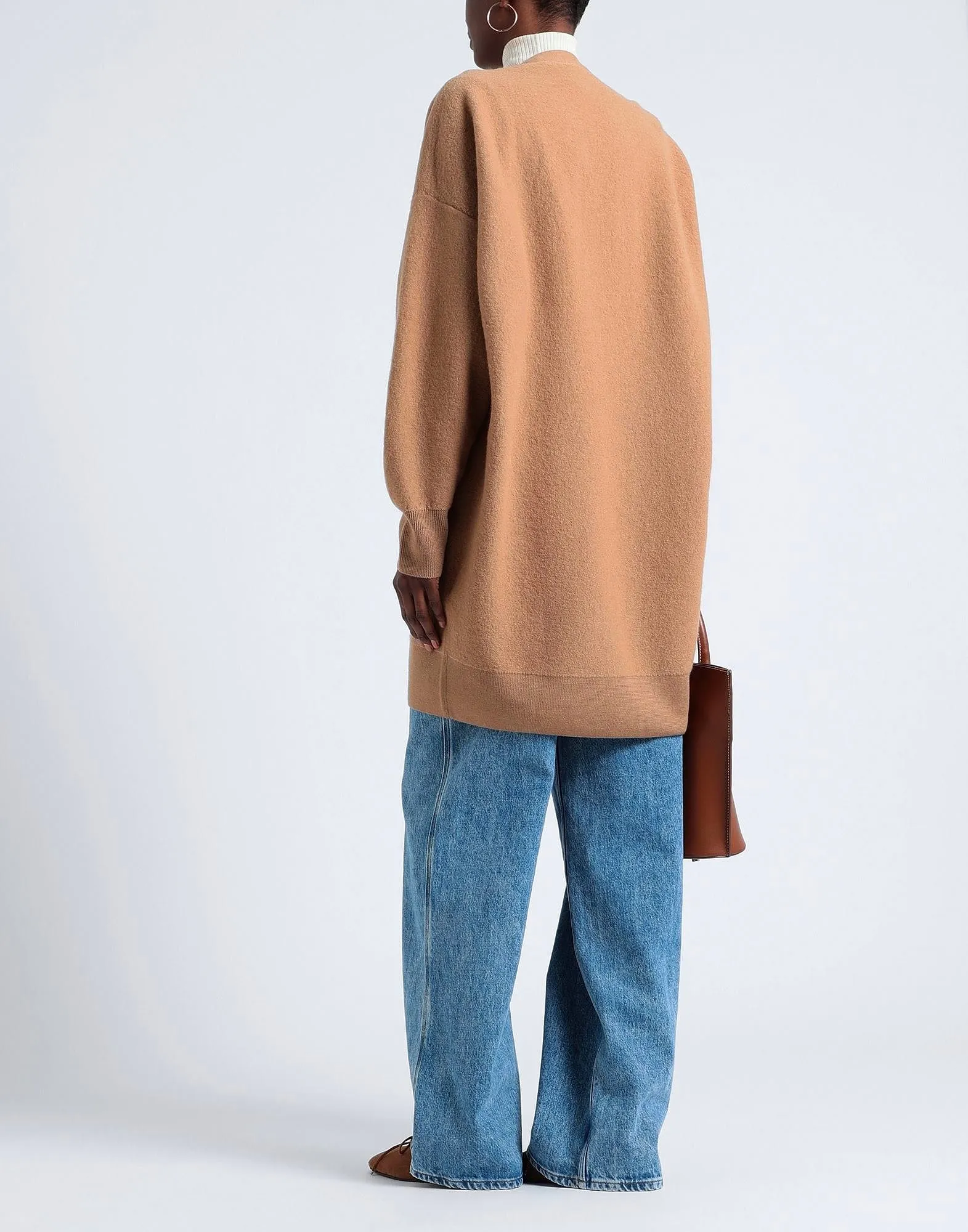 COS  |Casual Style Wool Long Sleeves Plain Cardigans