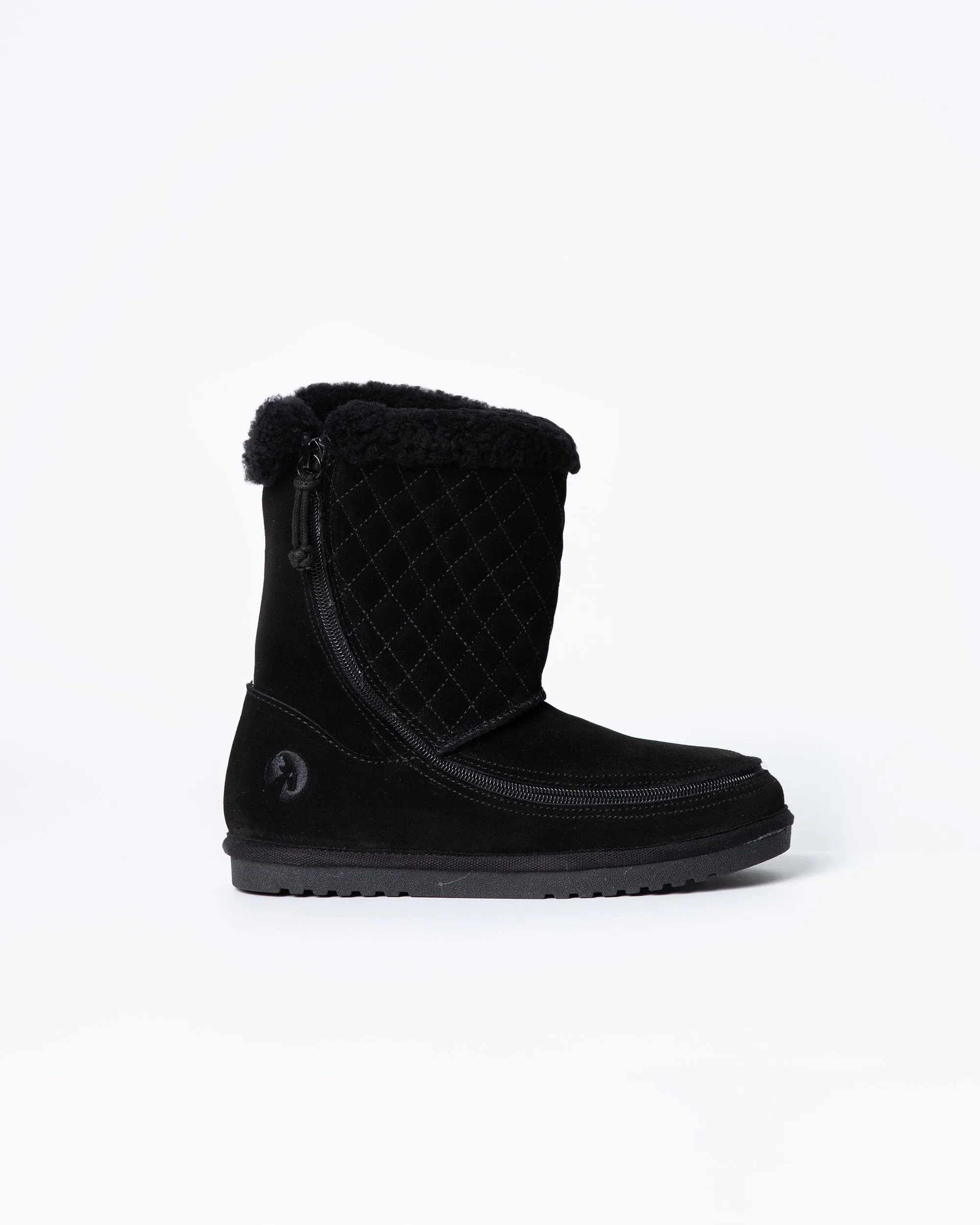 Cozy Boot Lux (Kids) - Black Quilt