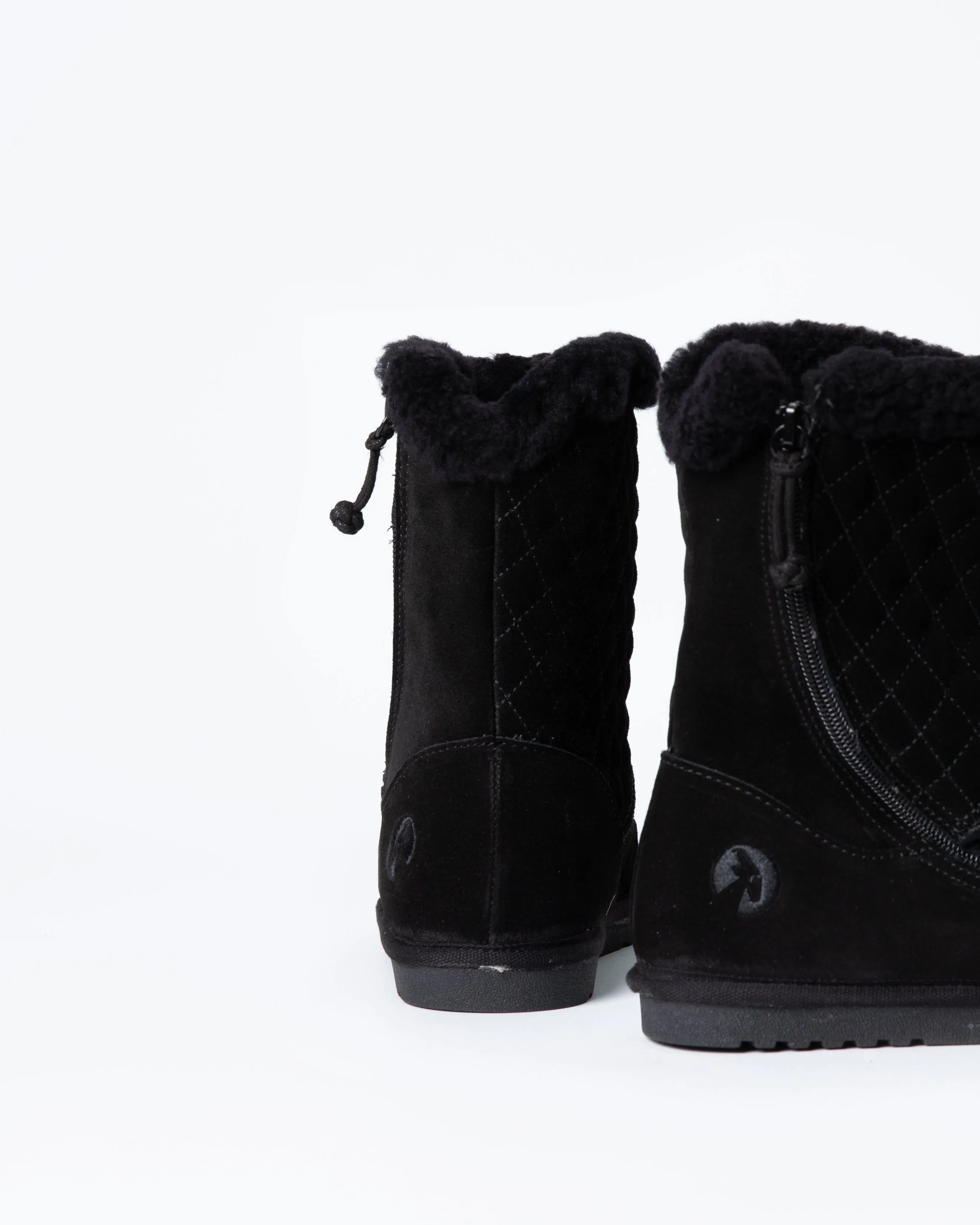 Cozy Boot Lux (Kids) - Black Quilt