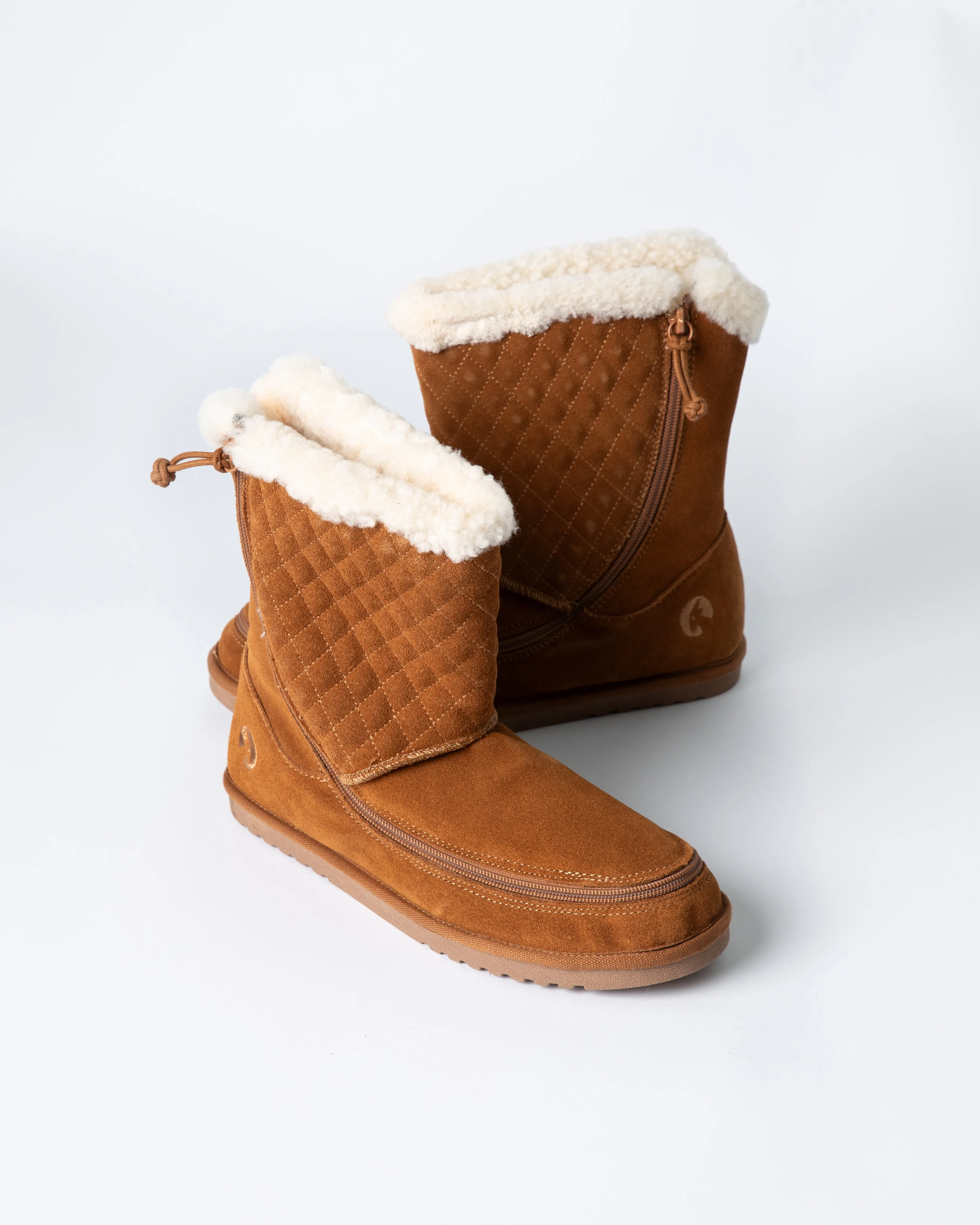 Cozy Boot Lux (Toddler) - Chestnut Quilt