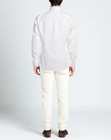 D SQUARED2  |Long Sleeves Plain Cotton Luxury Shirts