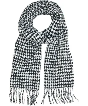 David & Young Softer Than Cashmere Houndstooth Winter Scarf