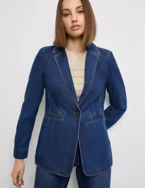 Denim blazer