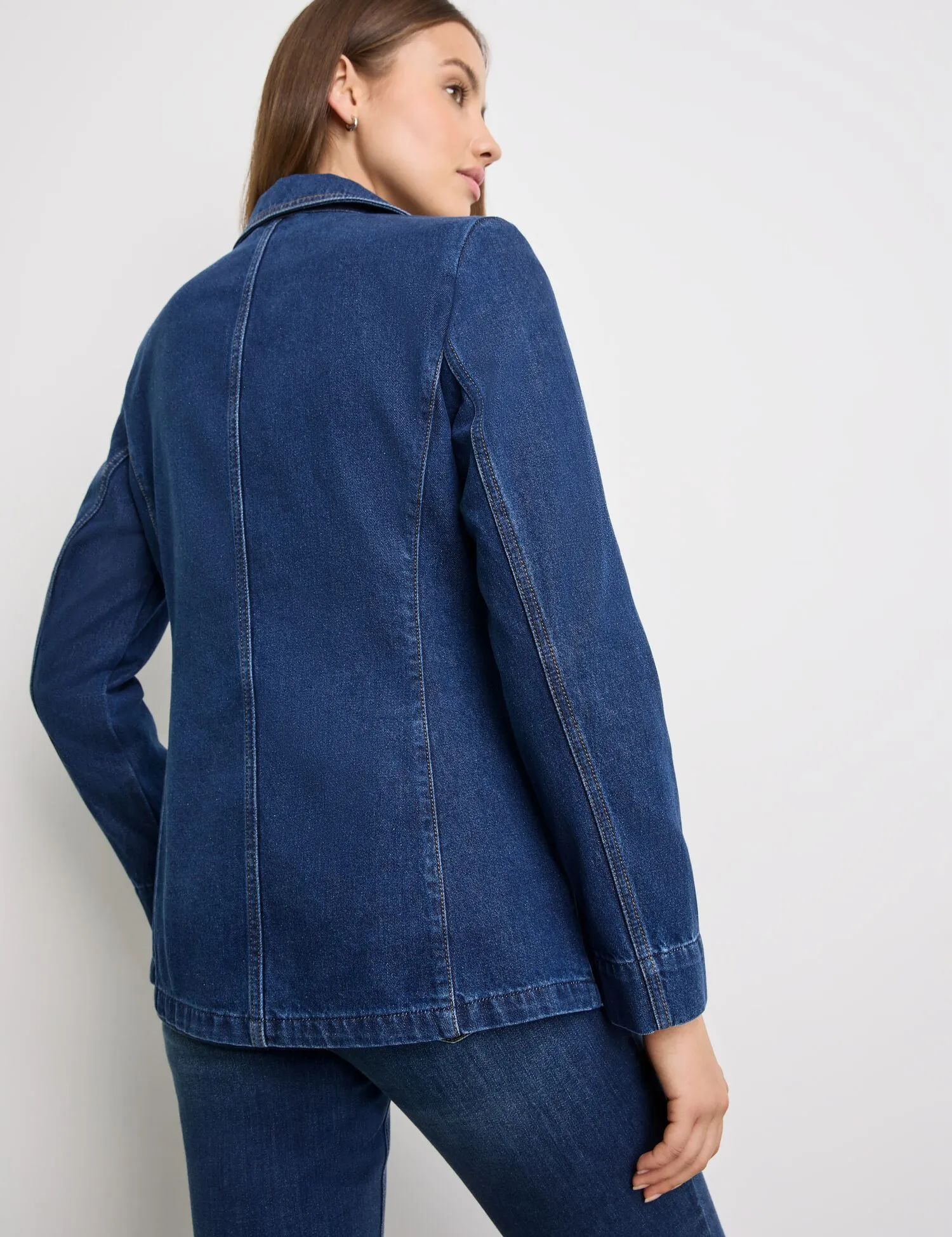 Denim blazer