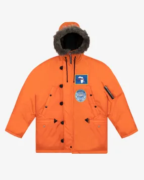 Denim Tears - Men's Longest Trip Parka - (Orange)