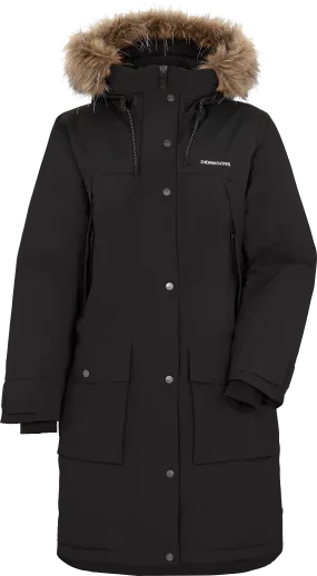 Didriksons Women's Calla Parka 2 Black | Buy Didriksons Women's Calla Parka 2 Black here | Outnorth