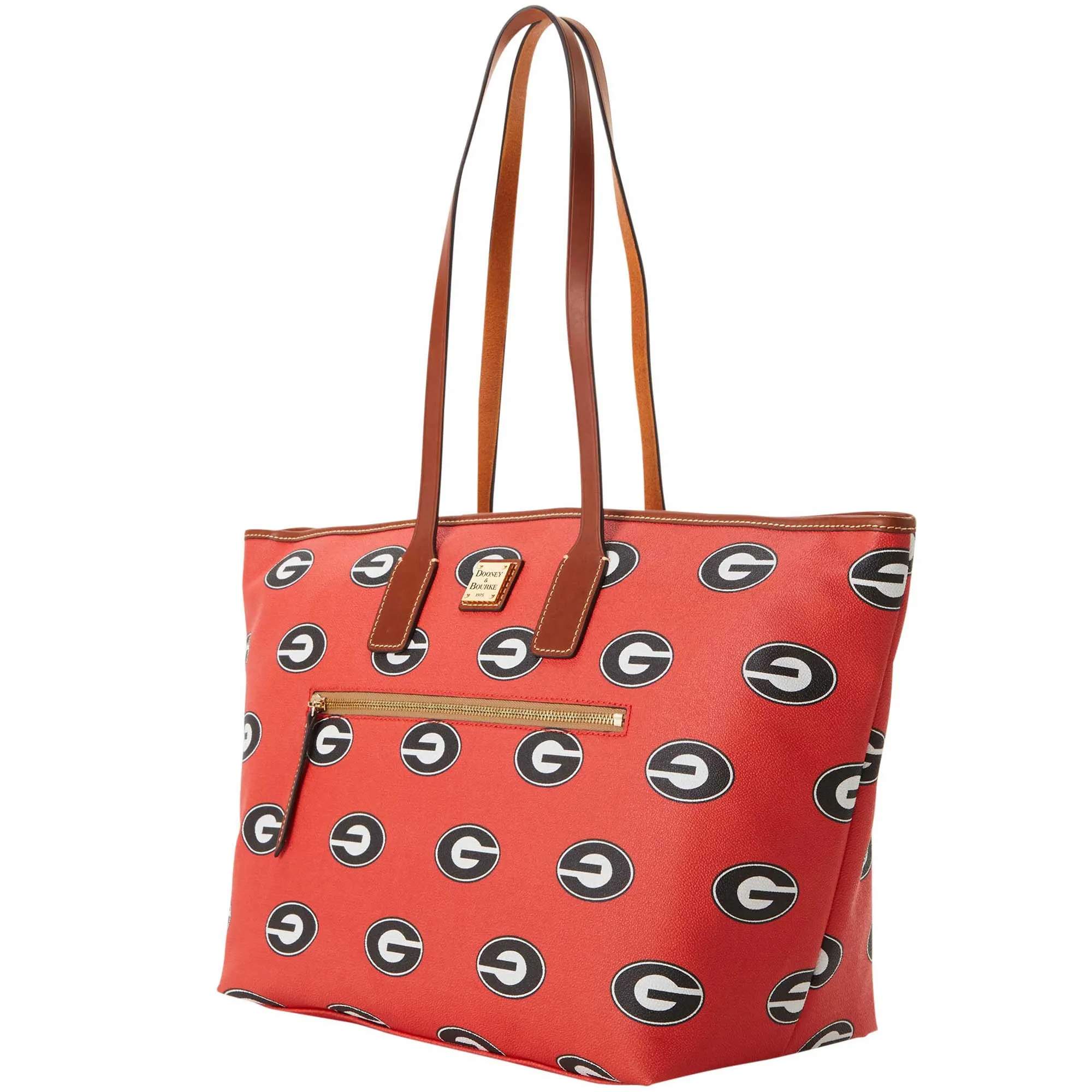 Dooney & Bourke Georgia Bulldogs Sporty Monogram Large Zip Tote Bag