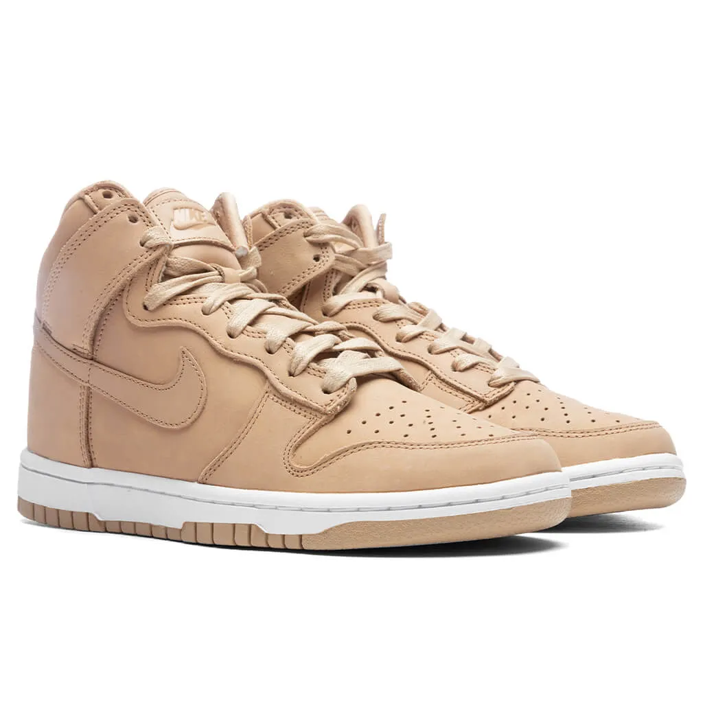 Dunk High Premium Women's - Vachetta Tan/White