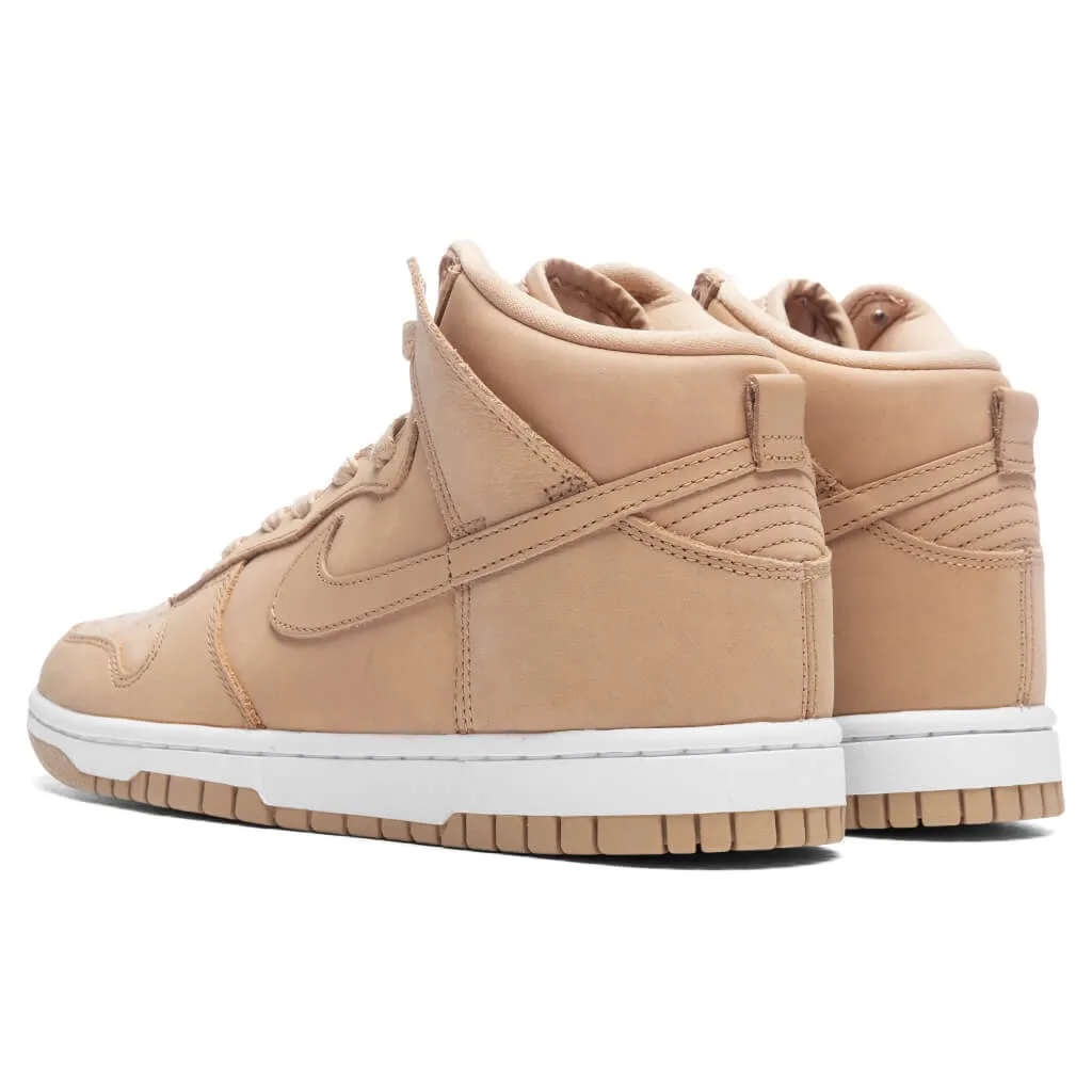 Dunk High Premium Women's - Vachetta Tan/White