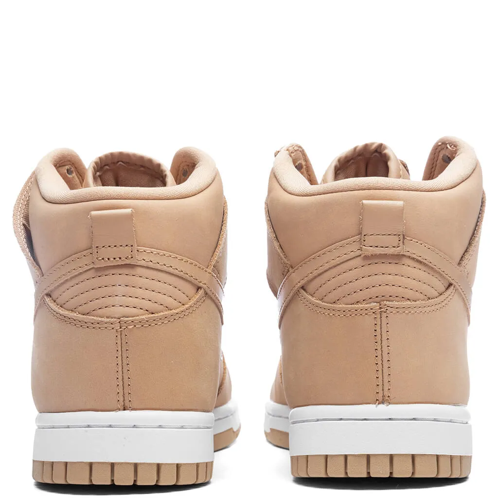 Dunk High Premium Women's - Vachetta Tan/White