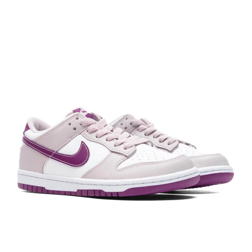 Dunk Low (GS) - White/Viotech/Platinum Violet