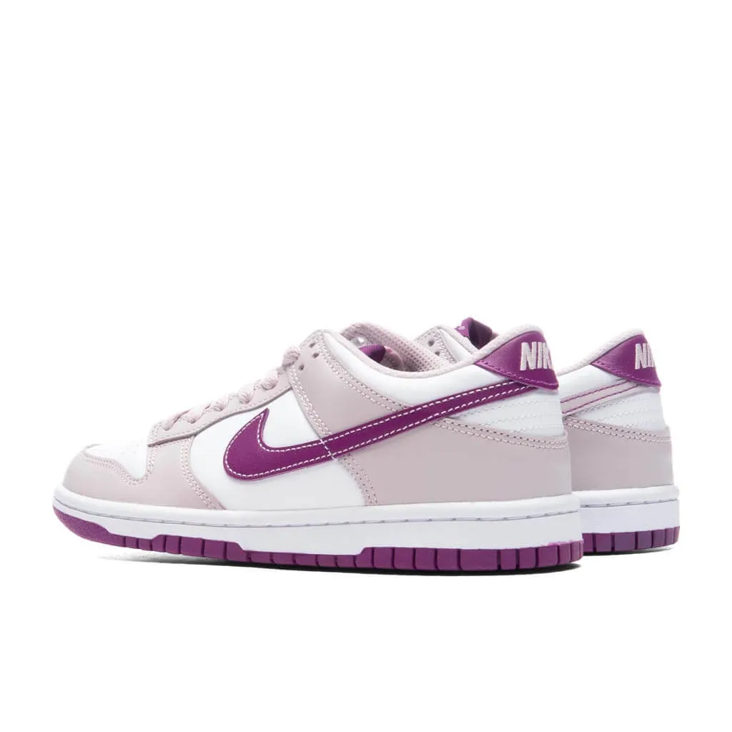 Dunk Low (GS) - White/Viotech/Platinum Violet