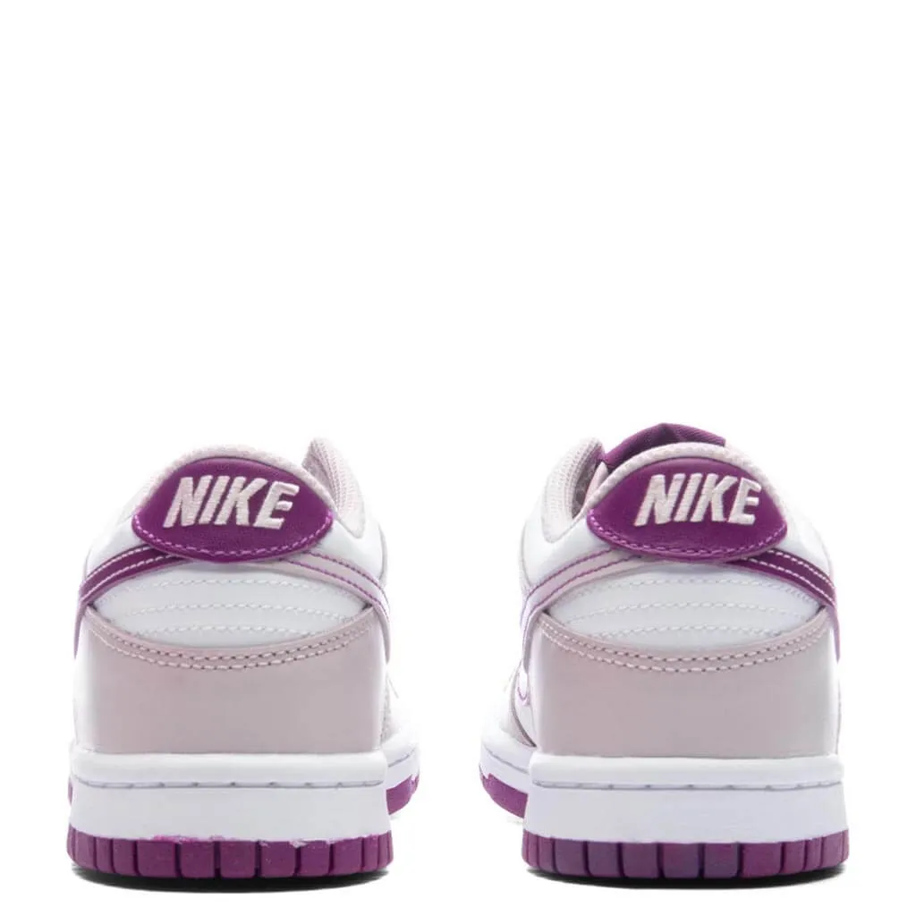 Dunk Low (GS) - White/Viotech/Platinum Violet