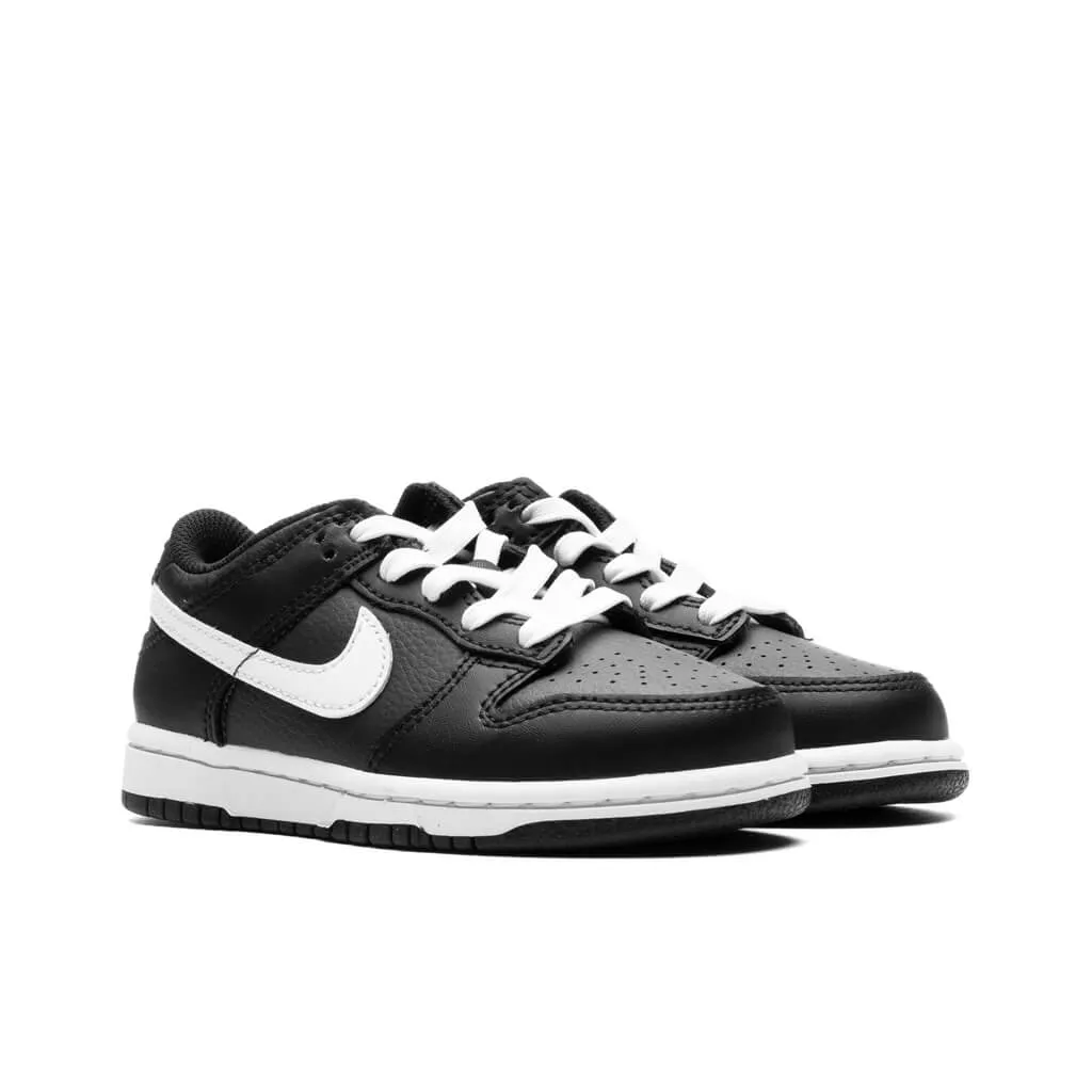 Dunk Low (PS) - Black/White/Off-Noir